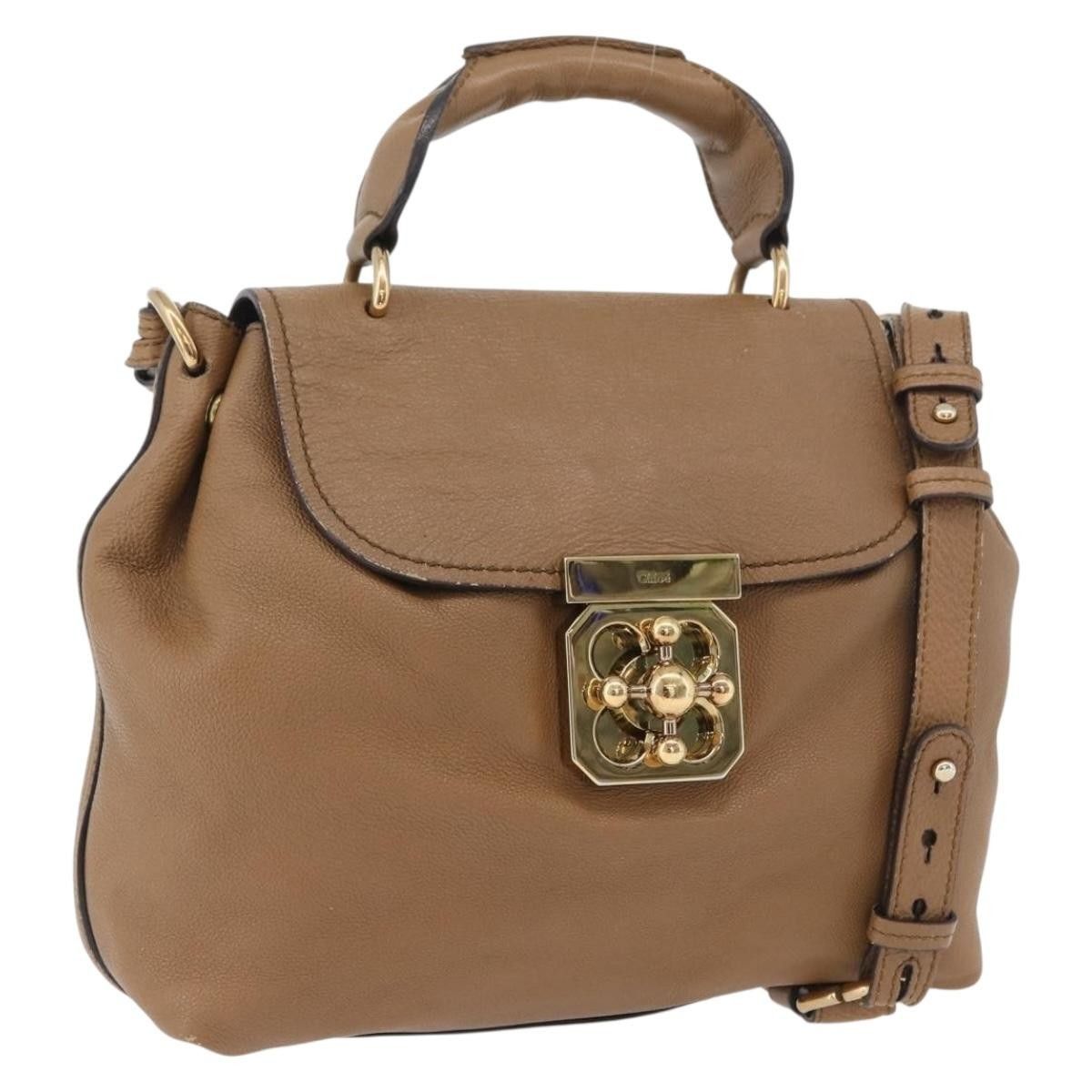 Chloe Chloe Elsie Convertible Satchel Leather Size ONE SIZE - 19 Thumbnail