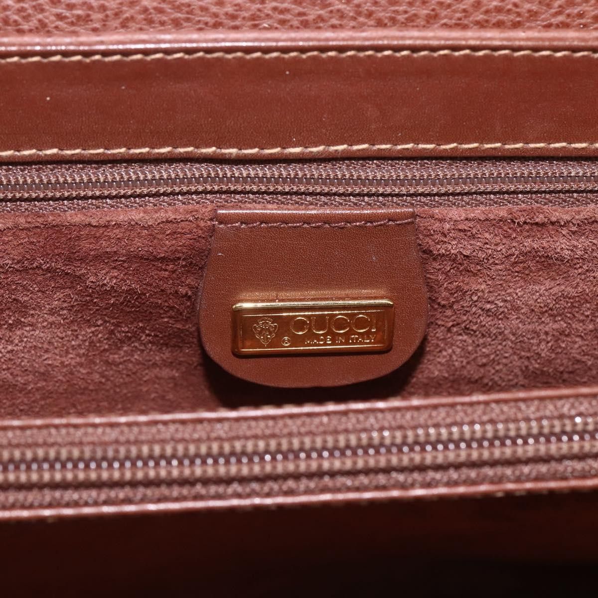 Gucci Gucci Vintage tote Leather Size ONE SIZE - 7 Thumbnail