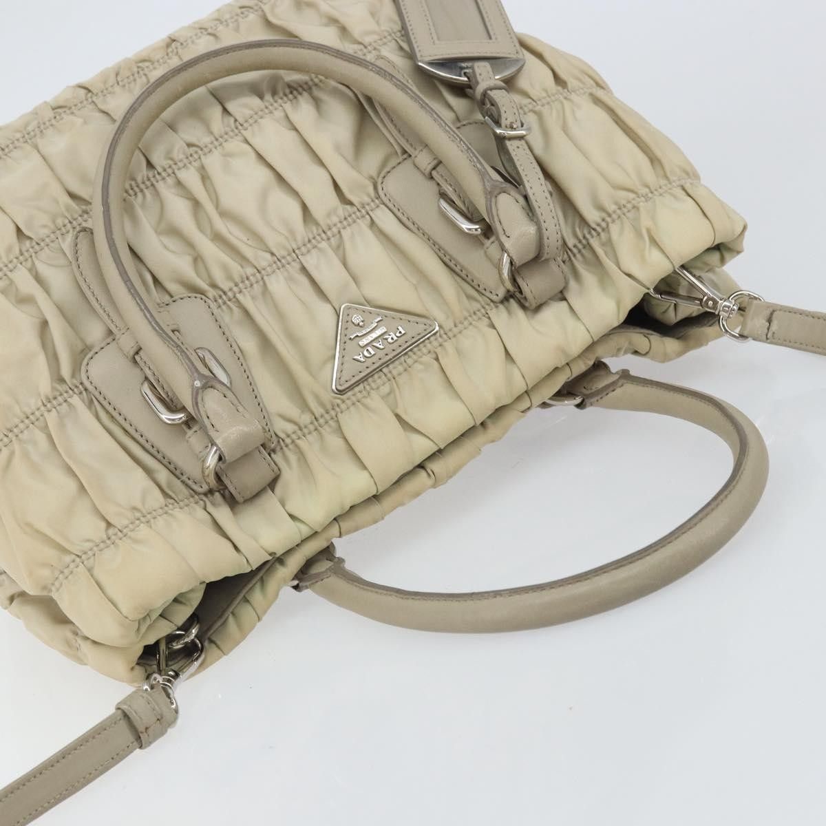 Prada Prada Gaufre Convertible Tote Tessuto Size ONE SIZE - 15 Thumbnail