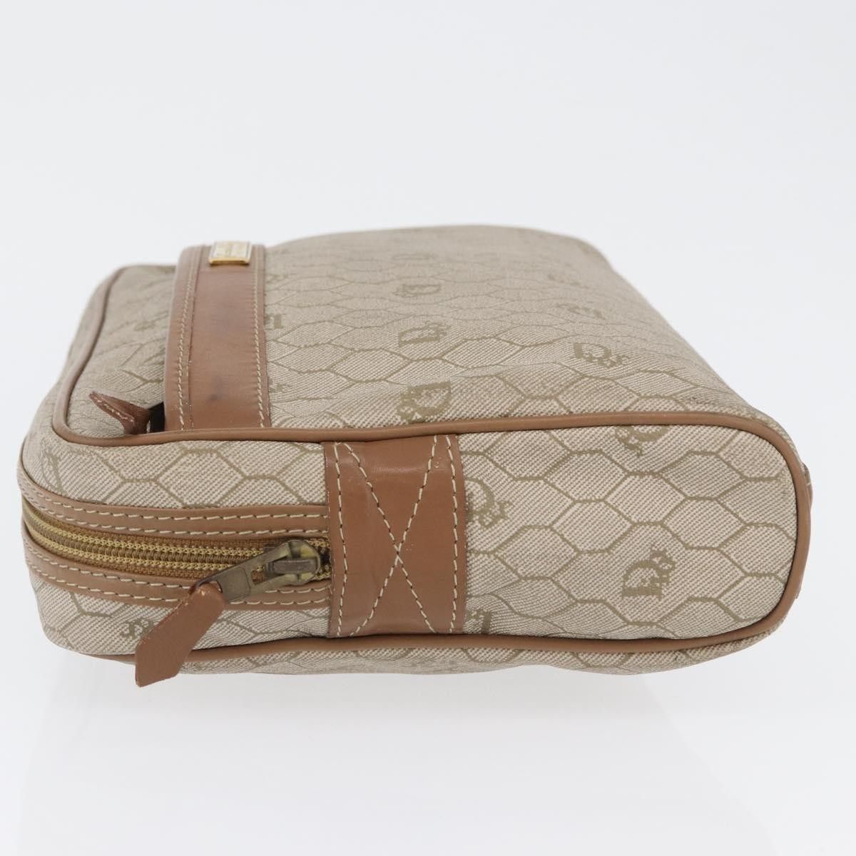 Dior Christian Dior Vintage honeycomb clutch Canvas Size ONE SIZE - 4 Thumbnail