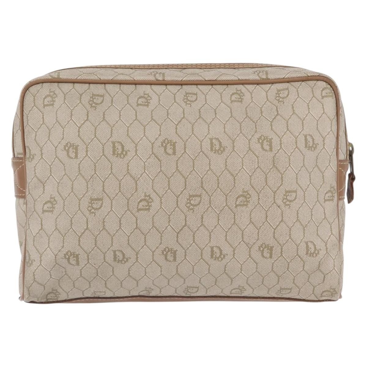 Dior Christian Dior Vintage honeycomb clutch Canvas Size ONE SIZE - 2 Thumbnail
