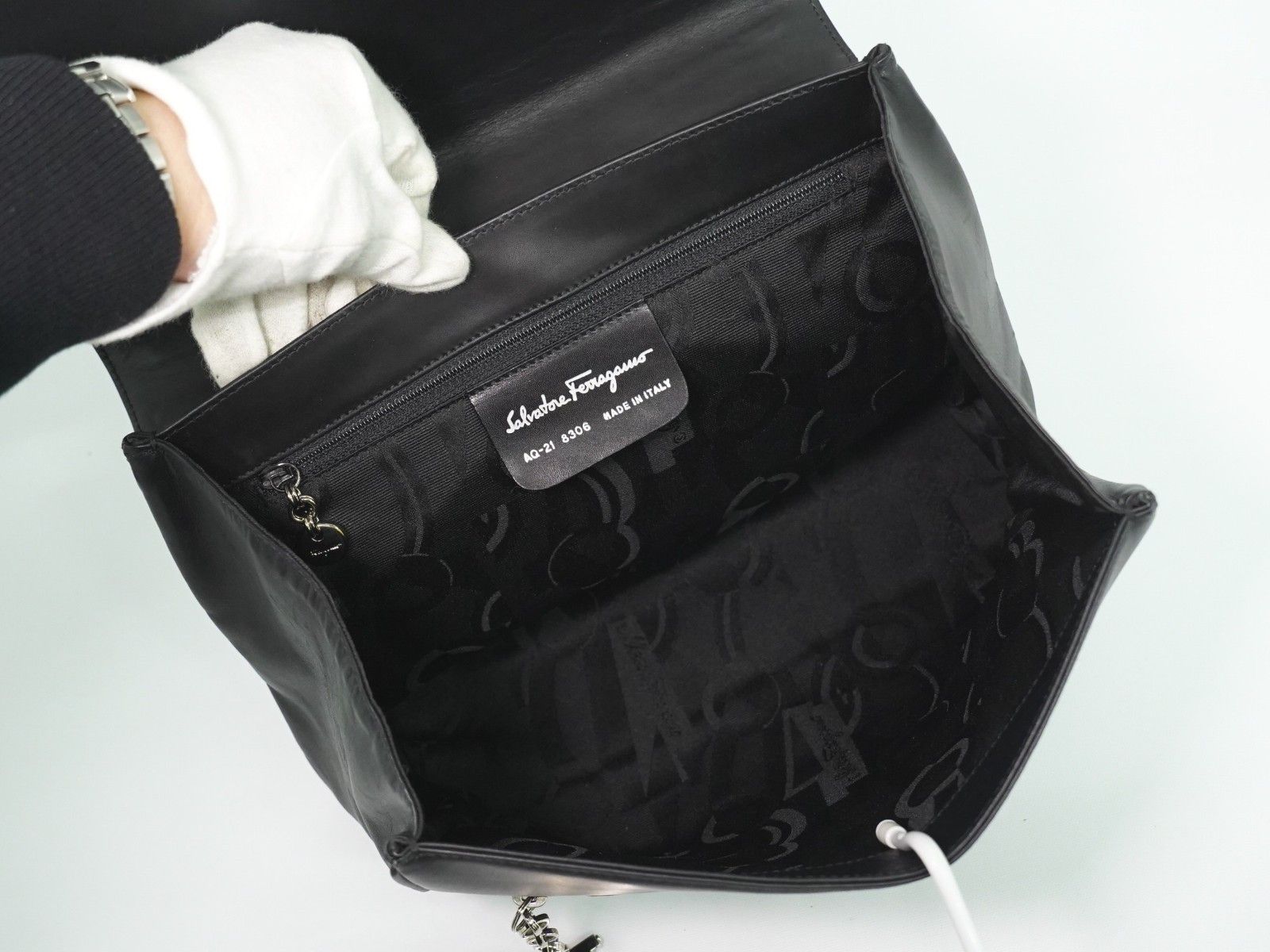Salvatore Ferragamo Salvatore Ferragamo Gancini Leather Size ONE SIZE - 3 Thumbnail