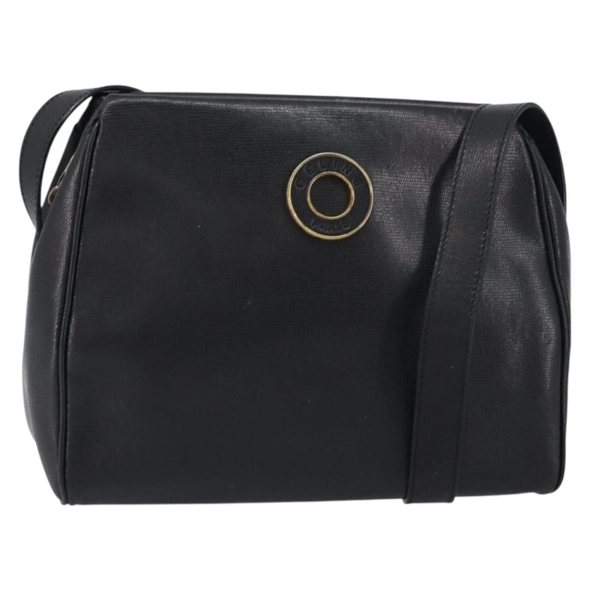 Celine Celine Circle Logo Shoulder Bag Leather Size ONE SIZE - 18 Thumbnail