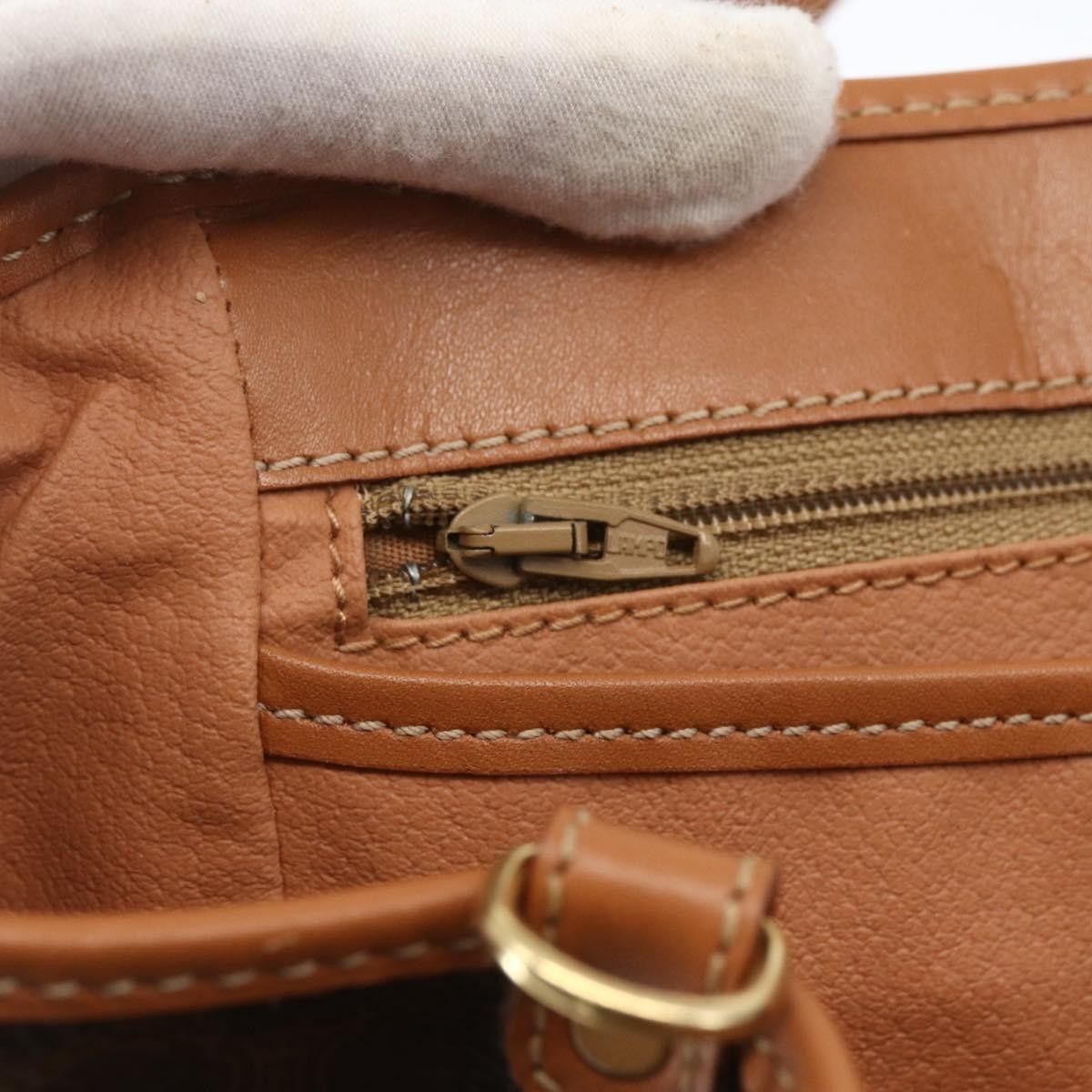 Celine Celine Vintage Macadam Canvas and Leather Size ONE SIZE - 12 Thumbnail