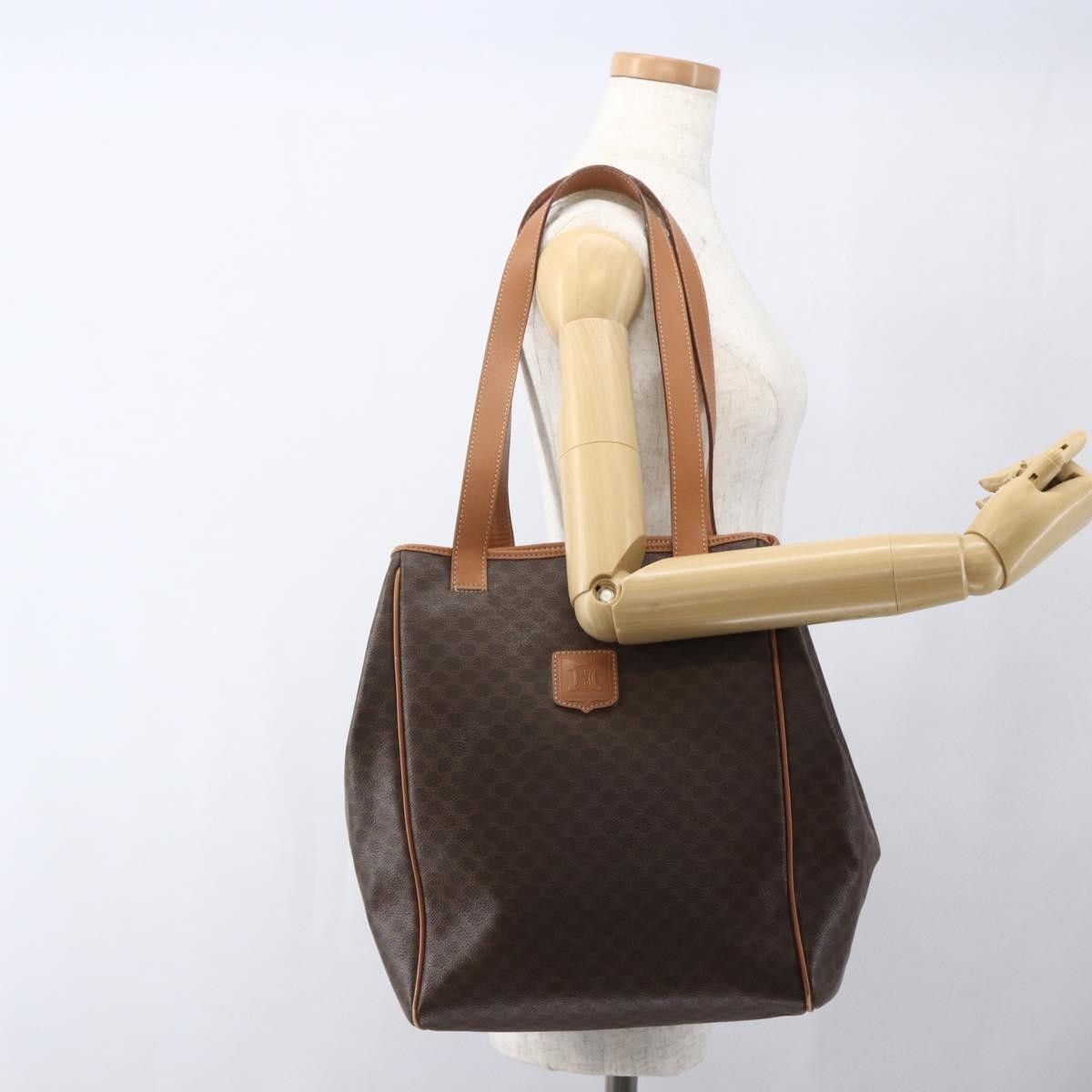 Celine Celine Vintage Macadam Canvas and Leather Size ONE SIZE - 13 Thumbnail
