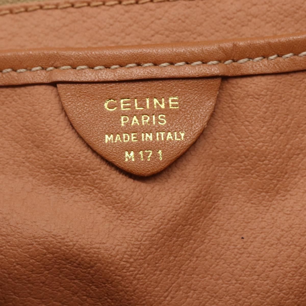 Celine Celine Vintage Macadam Canvas and Leather Size ONE SIZE - 6 Thumbnail