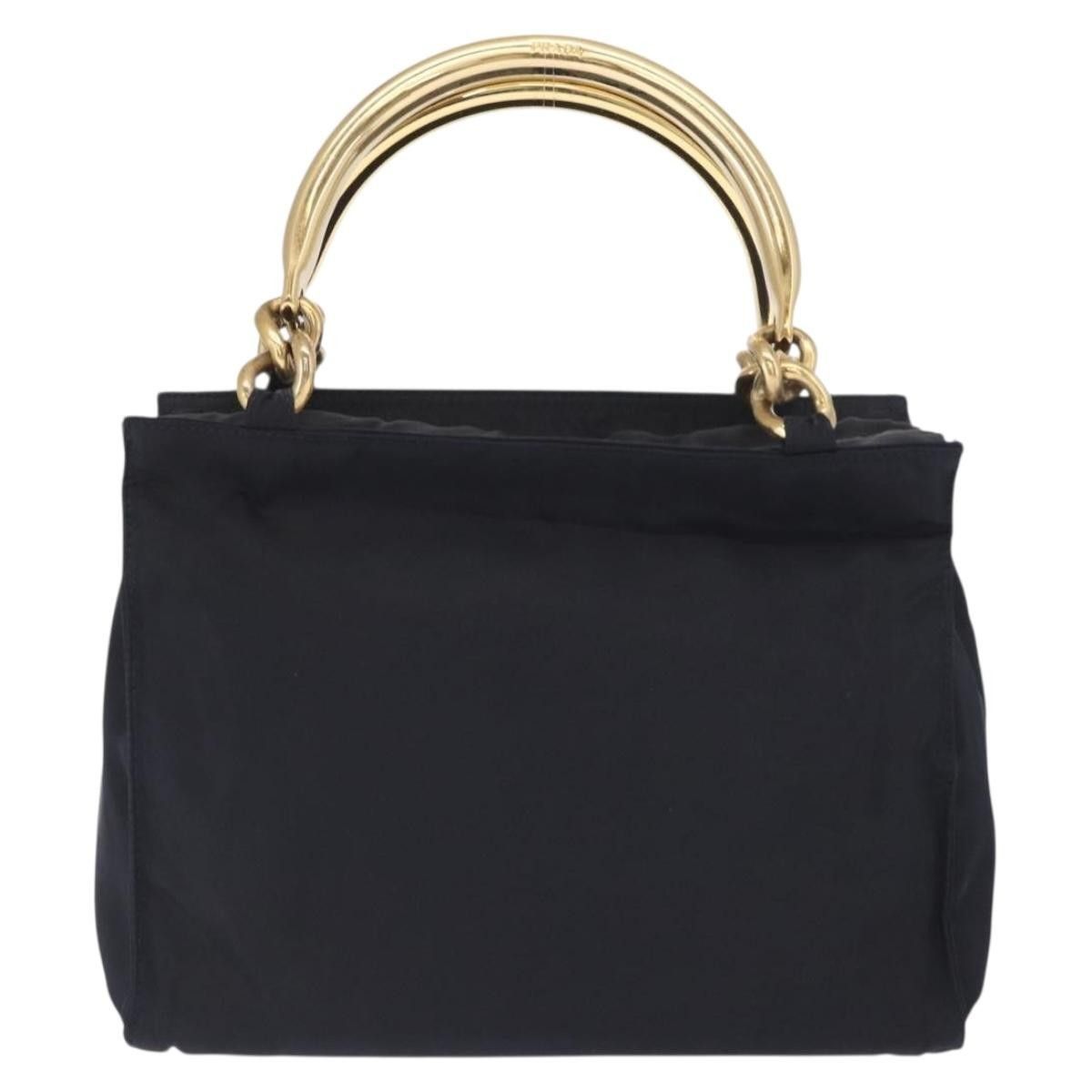 Prada Prada Metal Handles Tote Tessuto Size ONE SIZE - 2 Thumbnail