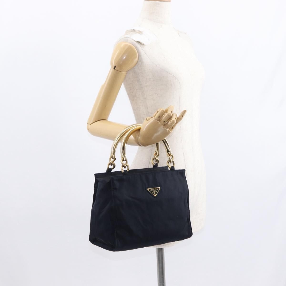 Prada Prada Metal Handles Tote Tessuto Size ONE SIZE - 15 Thumbnail