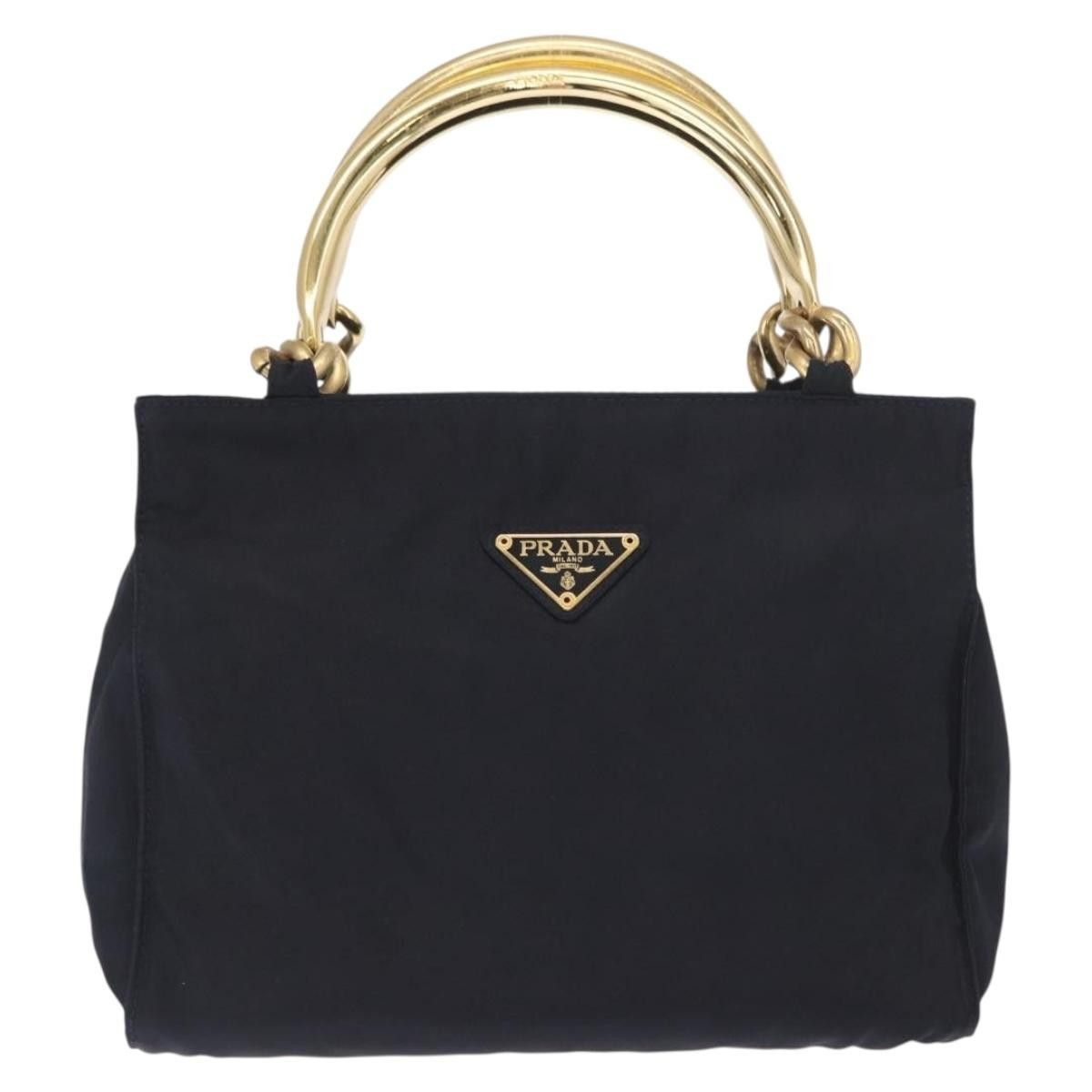 Prada Prada Metal Handles Tote Tessuto Size ONE SIZE - 23 Thumbnail