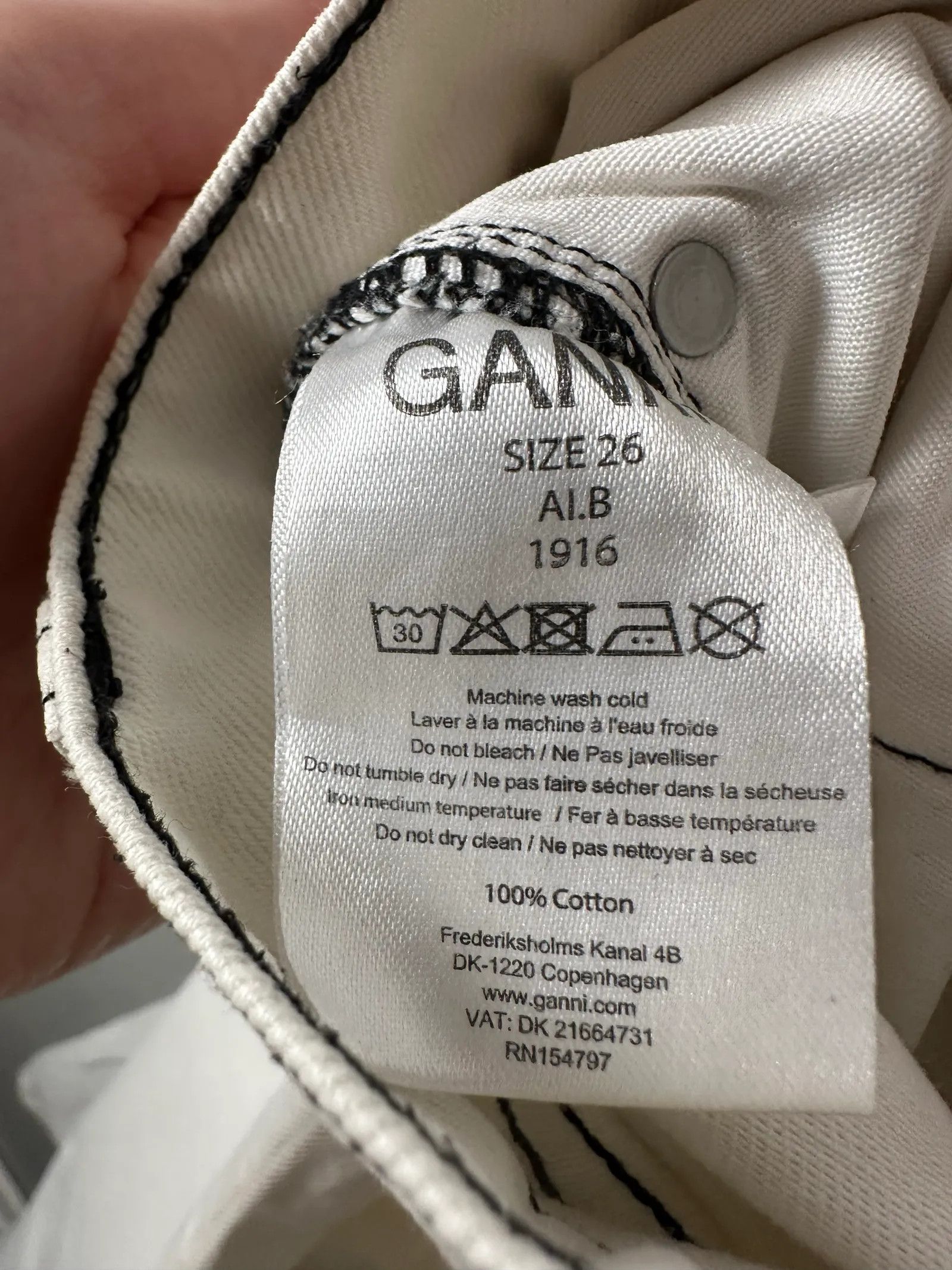 Ganni Ganni Jeans Size 26" / US 2 / IT 38 - 3 Thumbnail
