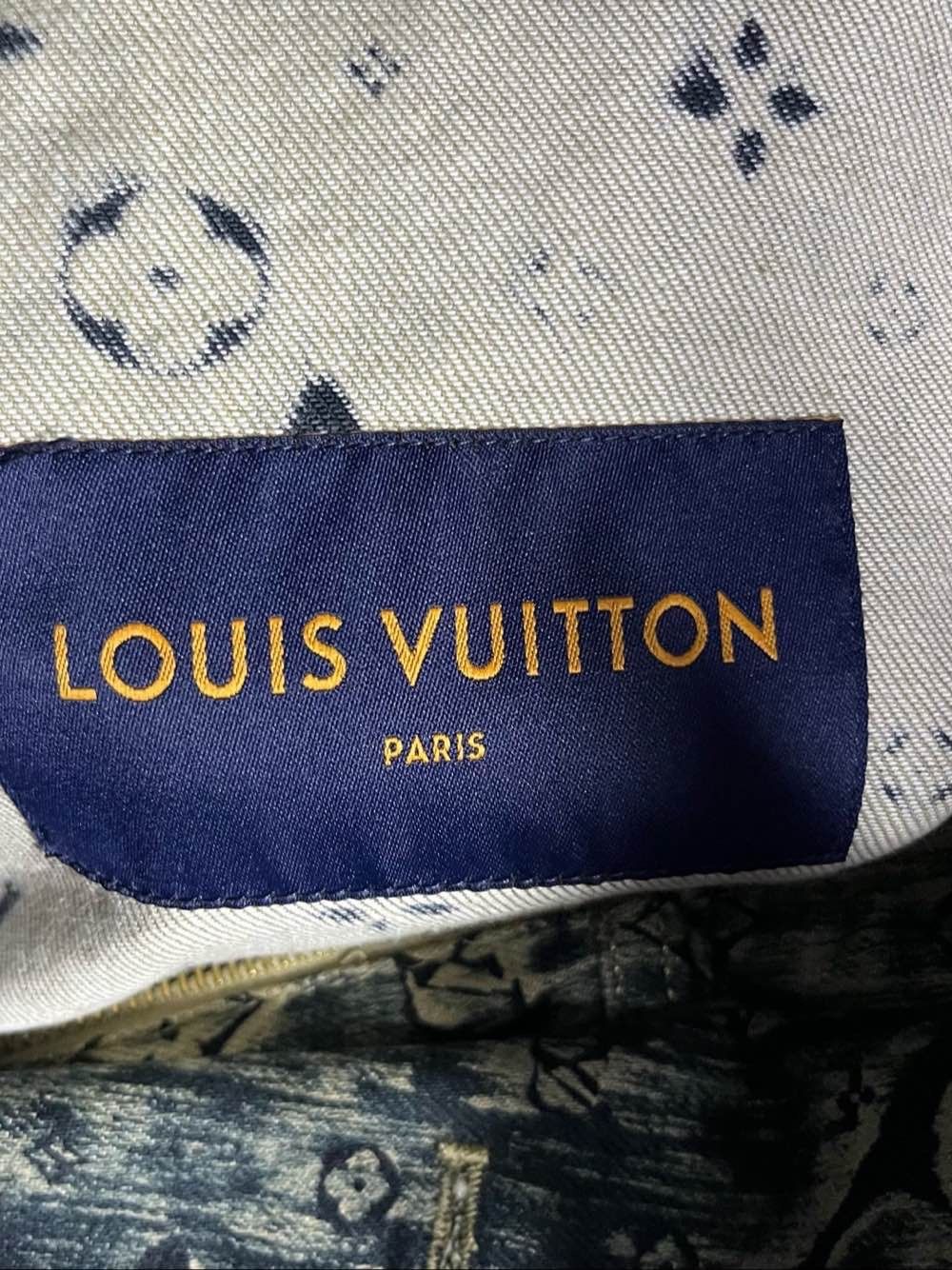 Louis Vuitton Louis Vuitton Monogram Denim Jacket Size L Size US L / EU 52-54 / 3 - 3 Thumbnail