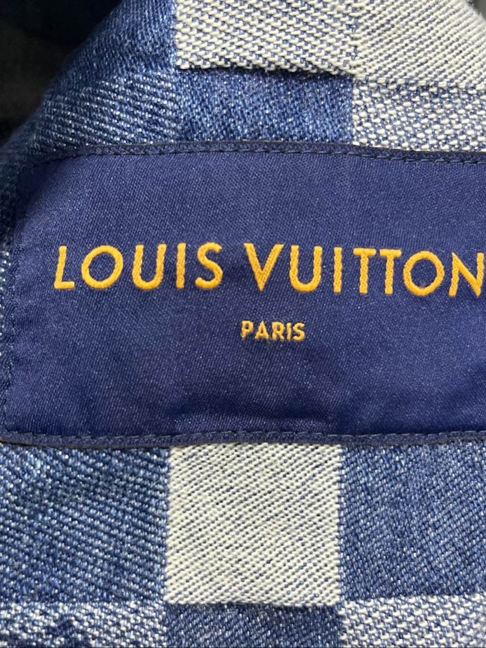 Louis Vuitton Louis Vuitton Craggy Mosaic Denim Jacket Size 50 Size US M / EU 48-50 / 2 - 3 Thumbnail