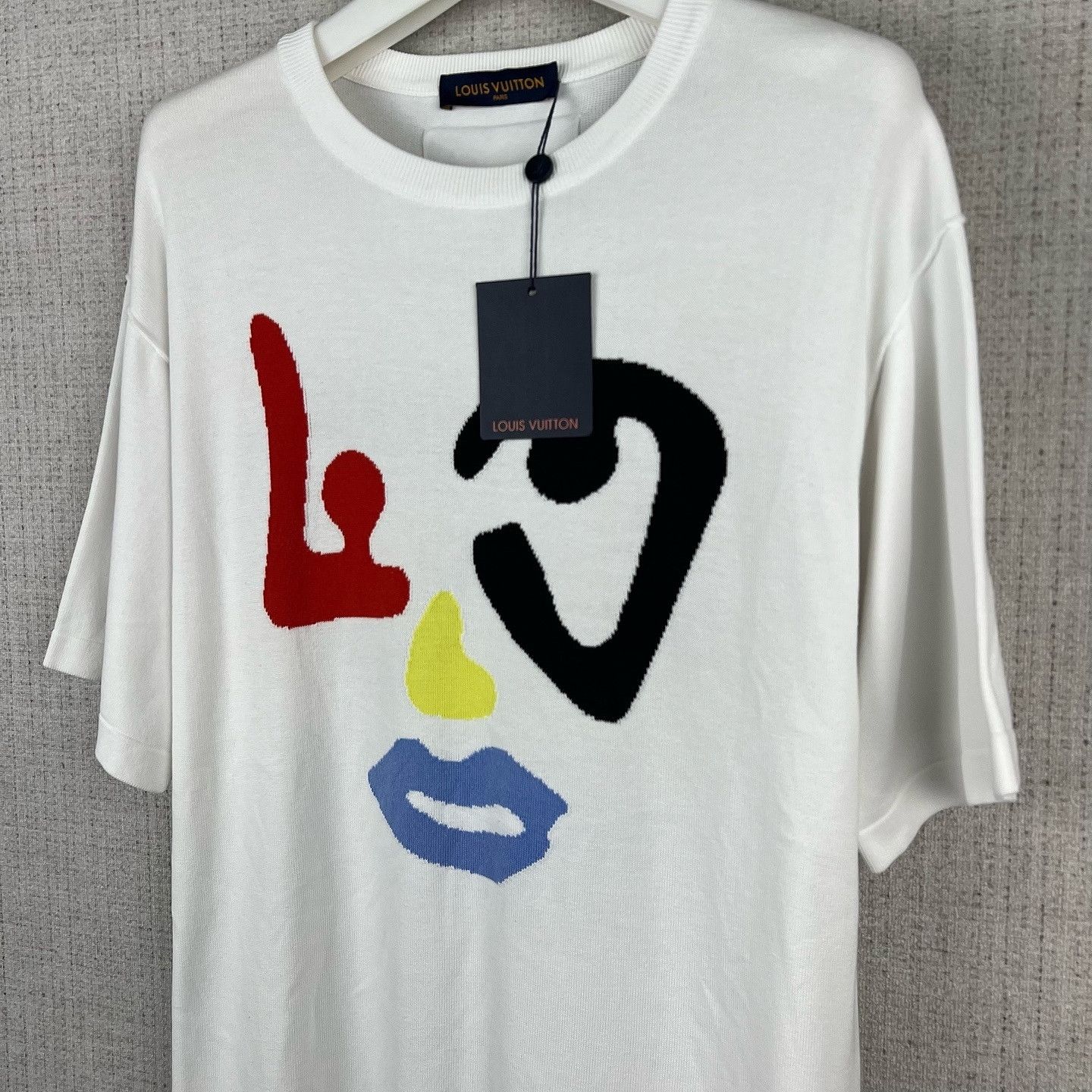Louis Vuitton Louis Vuitton Geometric Knit Short Sleeve T-Shirt XXL Size US XXL / EU 58 / 5 - 6 Thumbnail
