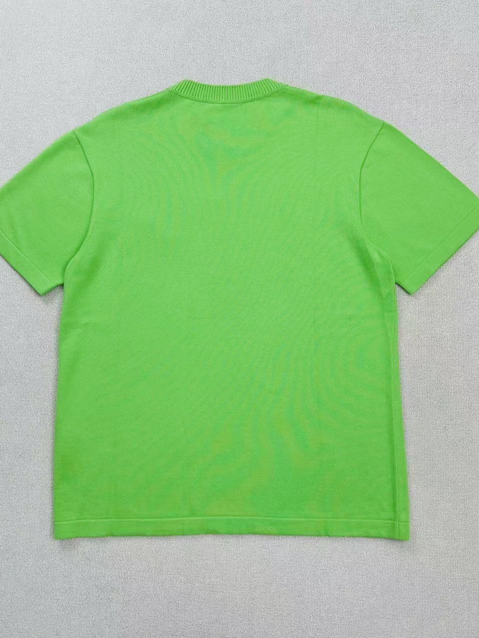 Louis Vuitton Louis Vuitton Green Cotton Knit T-Shirt Size L Size US L / EU 52-54 / 3 - 2 Thumbnail