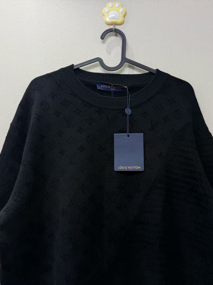 Louis Vuitton Louis Vuitton Monogram Knit Short Sleeve T-Shirt Size XL Size US XL / EU 56 / 4 - 3 Thumbnail