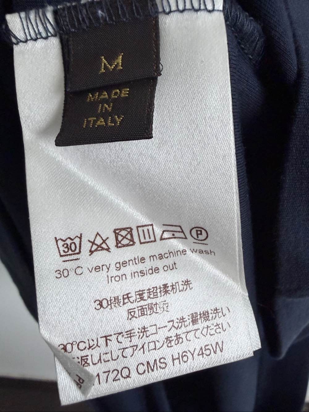 Louis Vuitton Louis Vuitton Logo Pocket T-Shirt Navy M Size US M / EU 48-50 / 2 - 4 Thumbnail