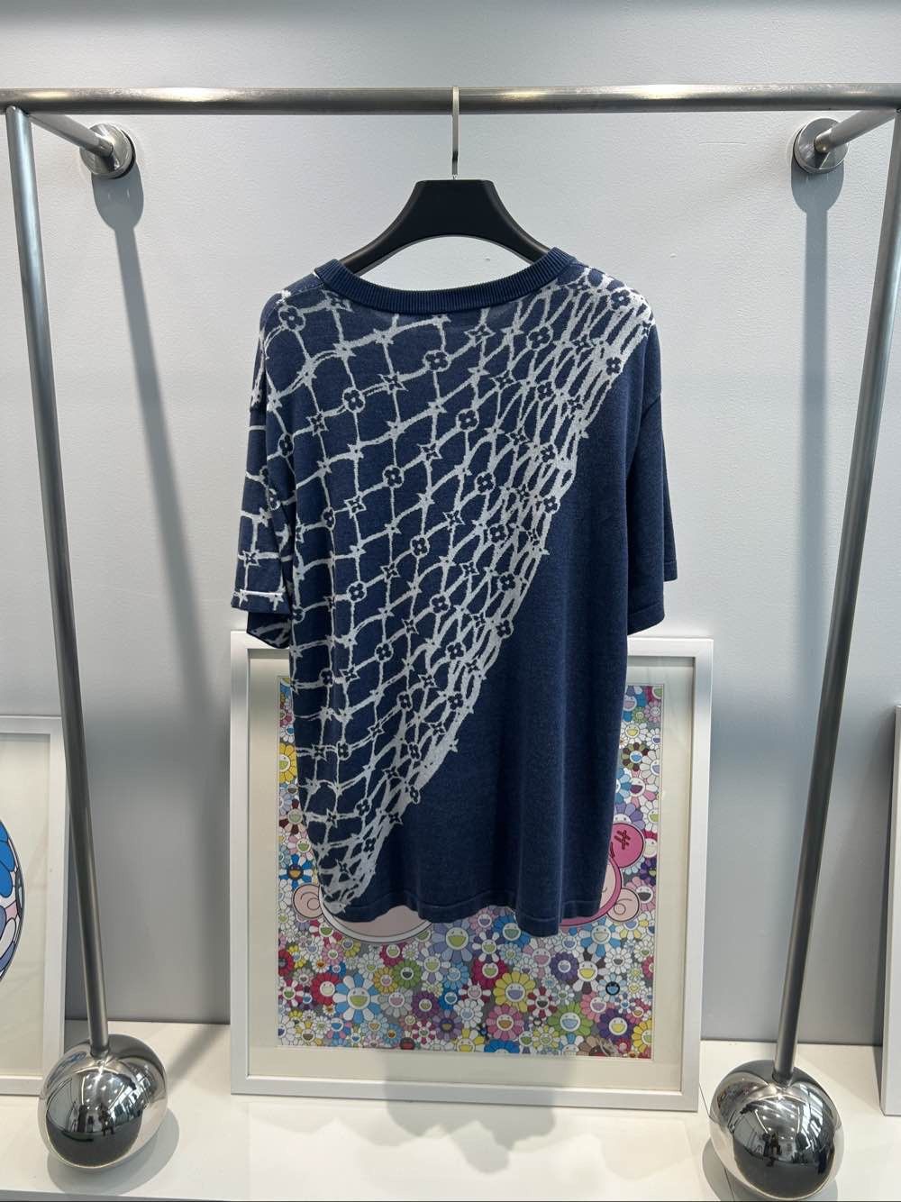 Louis Vuitton Louis Vuitton Monogram Net Knit T-Shirt Size XL Size US XL / EU 56 / 4 - 2 Thumbnail