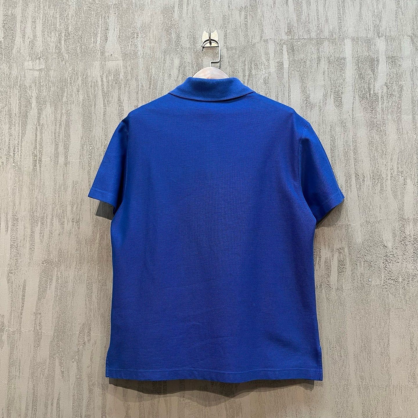 Louis Vuitton Louis Vuitton Embroidered Logo Polo Blue Size L Size US L / EU 52-54 / 3 - 2 Thumbnail