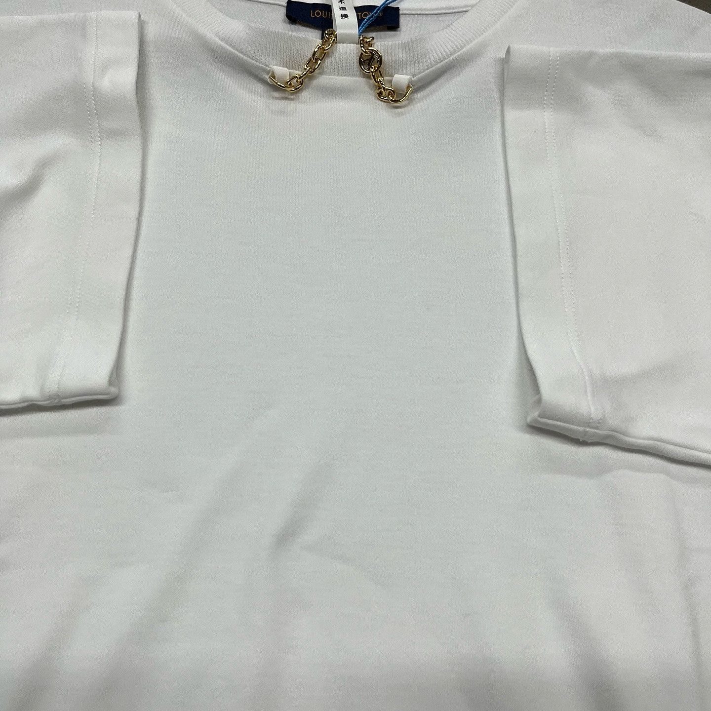 Louis Vuitton Louis Vuitton Chain Detail T-Shirt Size S Size S / US 4 / IT 40 - 5 Thumbnail