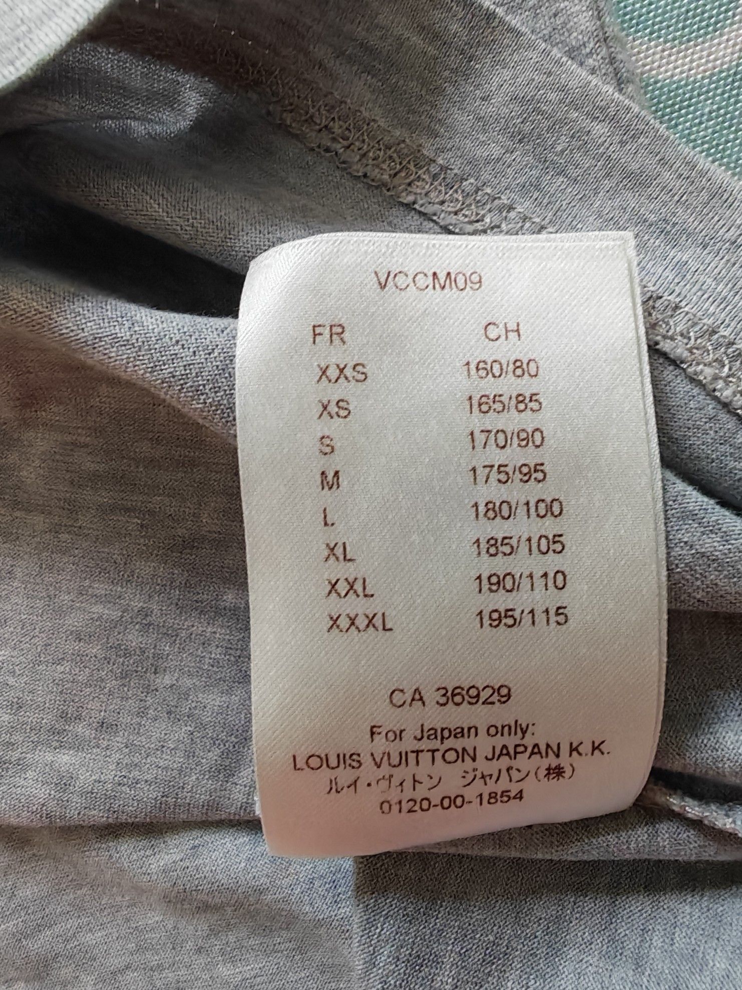 Louis Vuitton Louis Vuitton Embroidered Logo T-Shirt Gray Size M Size US M / EU 48-50 / 2 - 5 Thumbnail