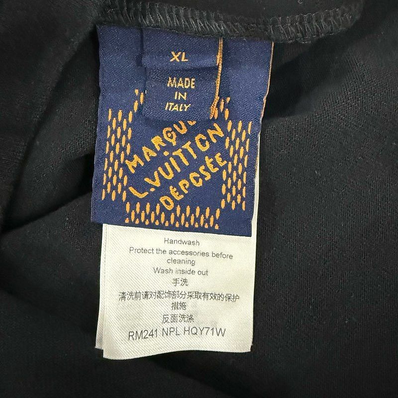 Louis Vuitton Louis Vuitton Logo Embroidery T-Shirt Size XL Size US XL / EU 56 / 4 - 4 Thumbnail