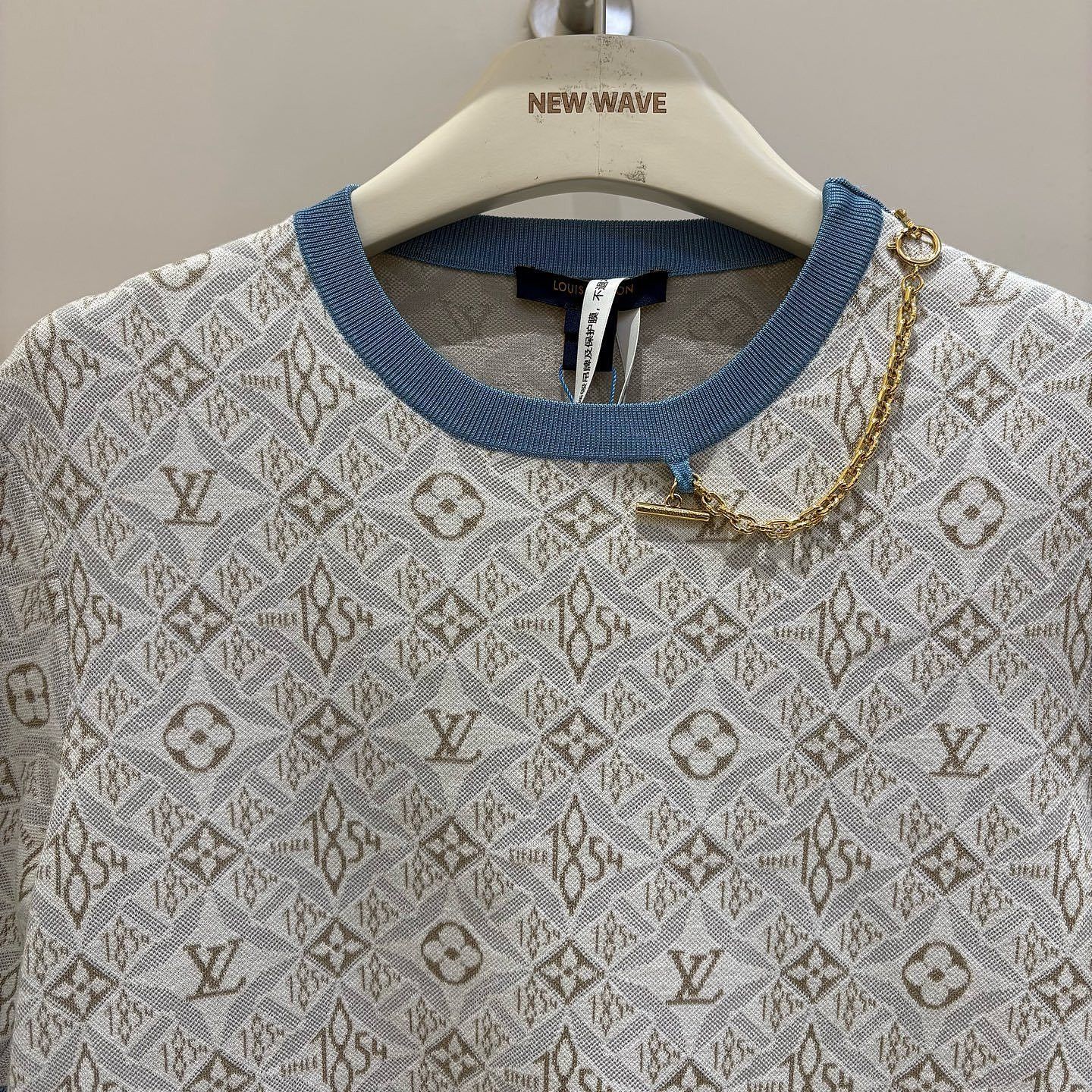 Louis Vuitton Louis Vuitton Monogram Knit T-Shirt Size S Size S / US 4 / IT 40 - 6 Thumbnail