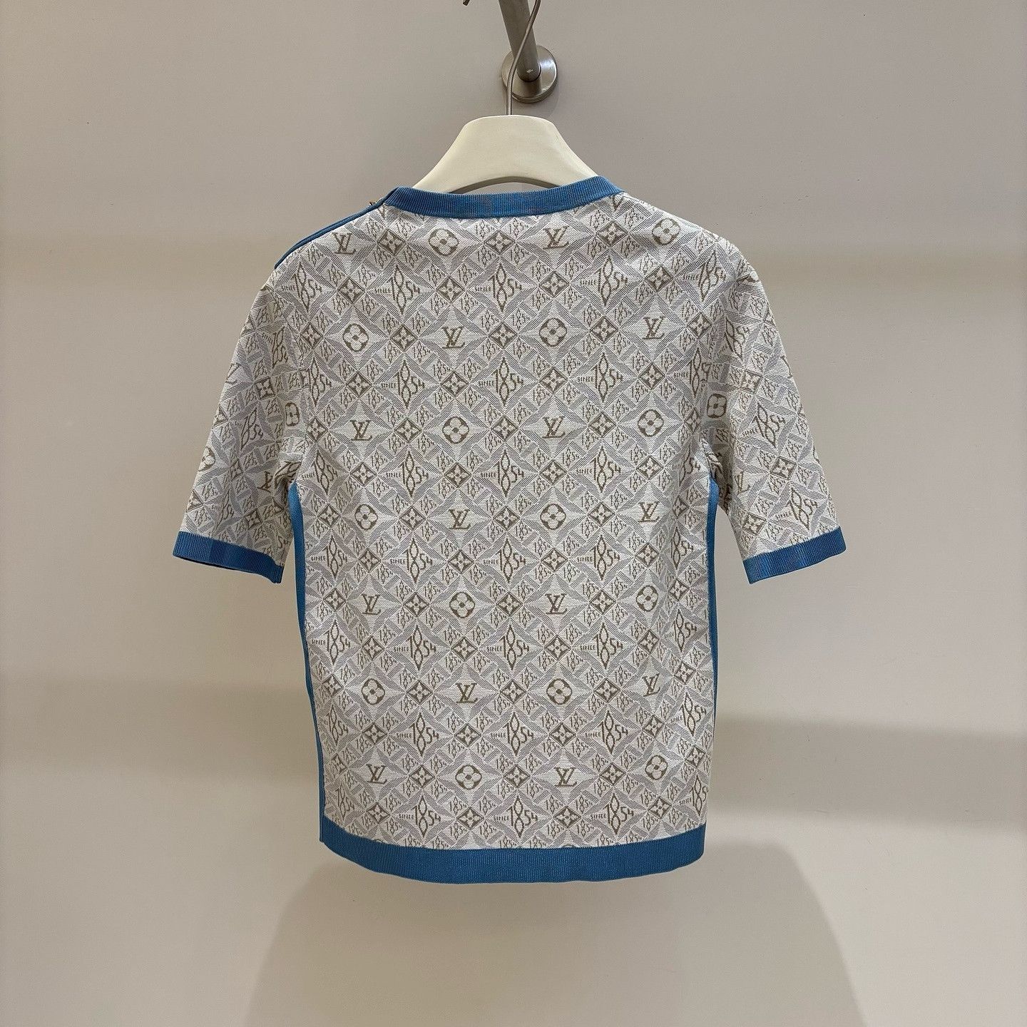 Louis Vuitton Louis Vuitton Monogram Knit T-Shirt Size S Size S / US 4 / IT 40 - 2 Thumbnail