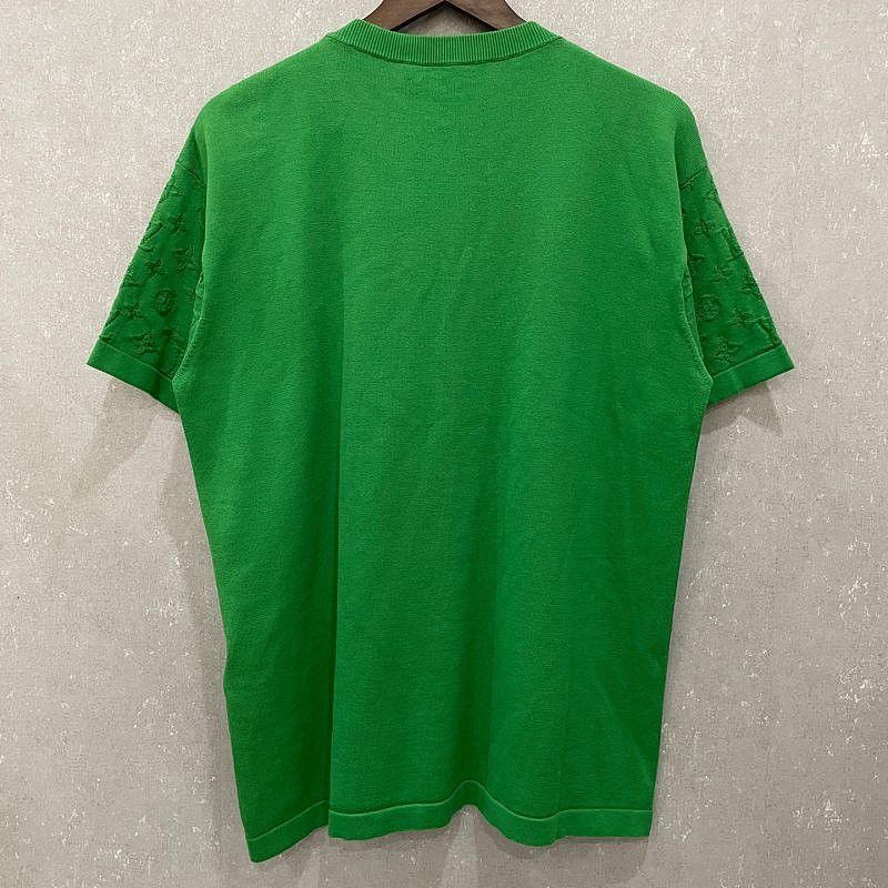 Louis Vuitton Louis Vuitton Monogram Knit T-Shirt Size M Size US M / EU 48-50 / 2 - 2 Thumbnail