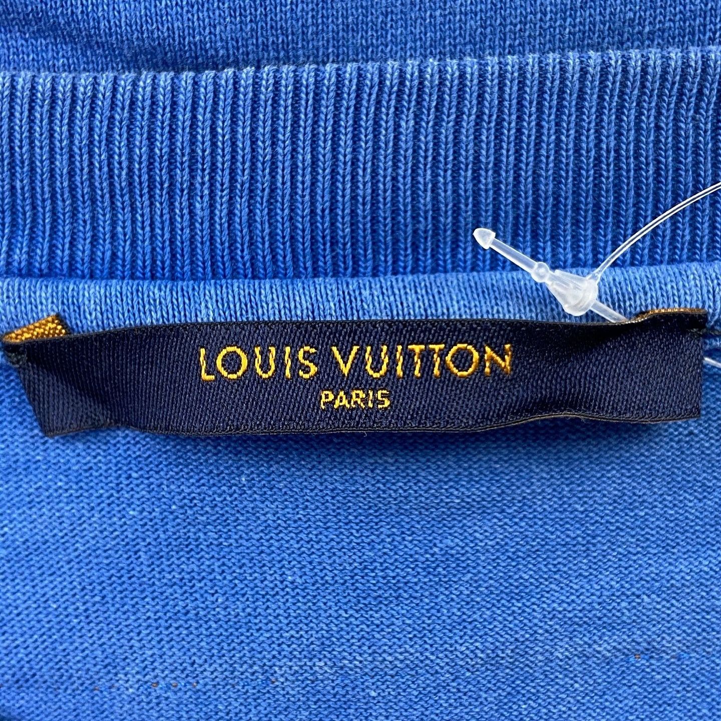 Louis Vuitton Louis Vuitton Solid Cotton T-Shirt Size XXL Size US XXL / EU 58 / 5 - 3 Thumbnail
