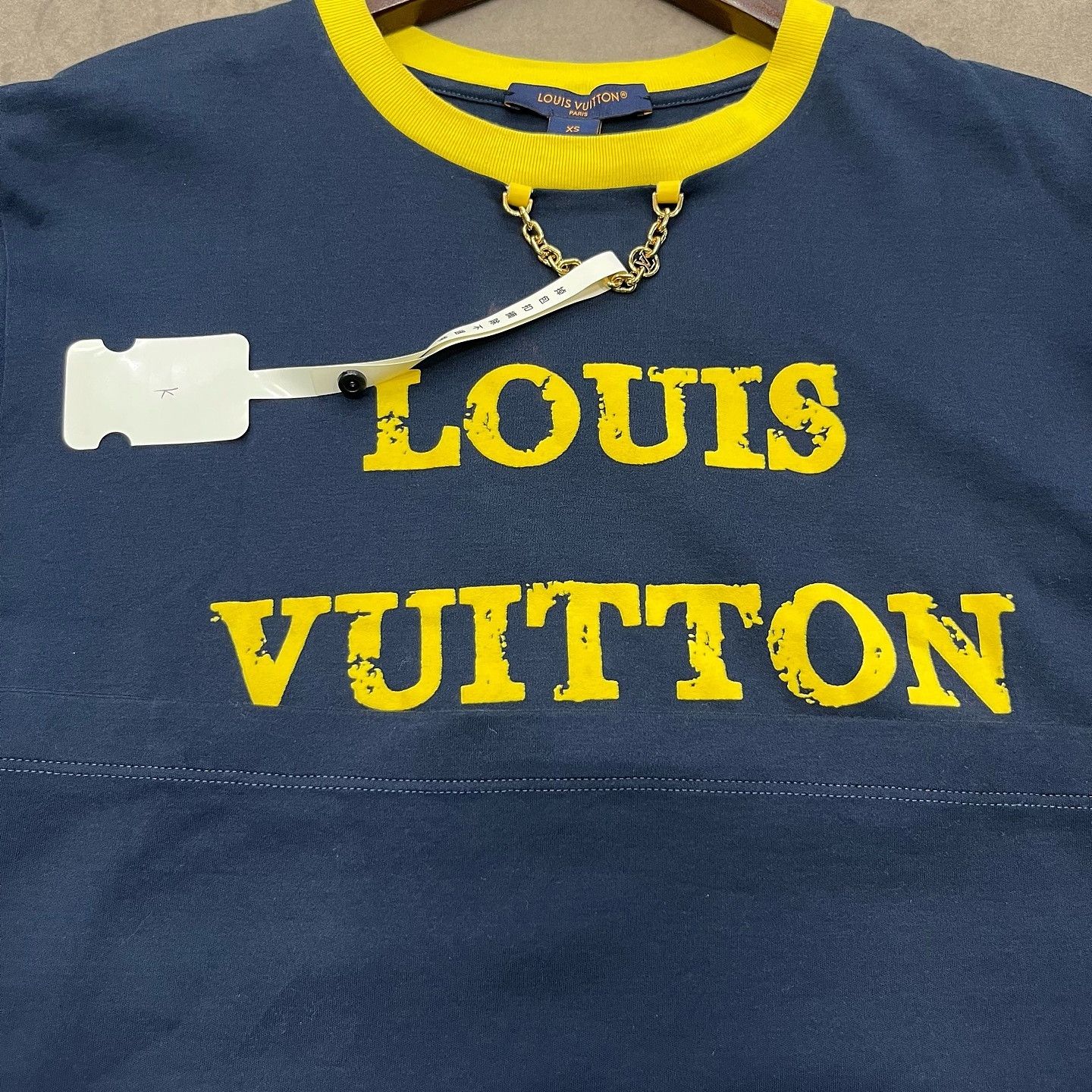 Louis Vuitton Louis Vuitton Logo Print Short Sleeve T-Shirt Size XS Size XS / US 0-2 / IT 36-38 - 6 Thumbnail