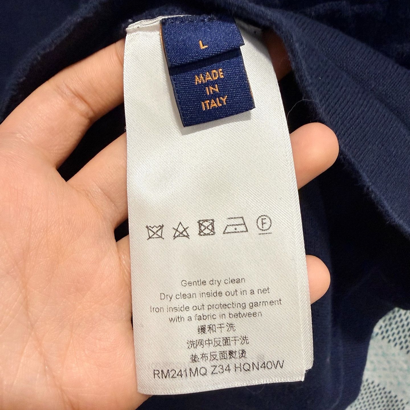 Louis Vuitton Louis Vuitton Monogram Sleeve Knit T-Shirt Size L Size US L / EU 52-54 / 3 - 4 Thumbnail