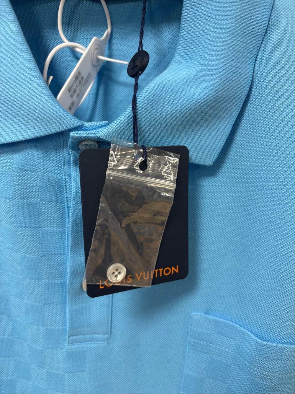 Louis Vuitton Louis Vuitton Damier Pocket Polo Shirt US XXL Size US XXL / EU 58 / 5 - 5 Thumbnail