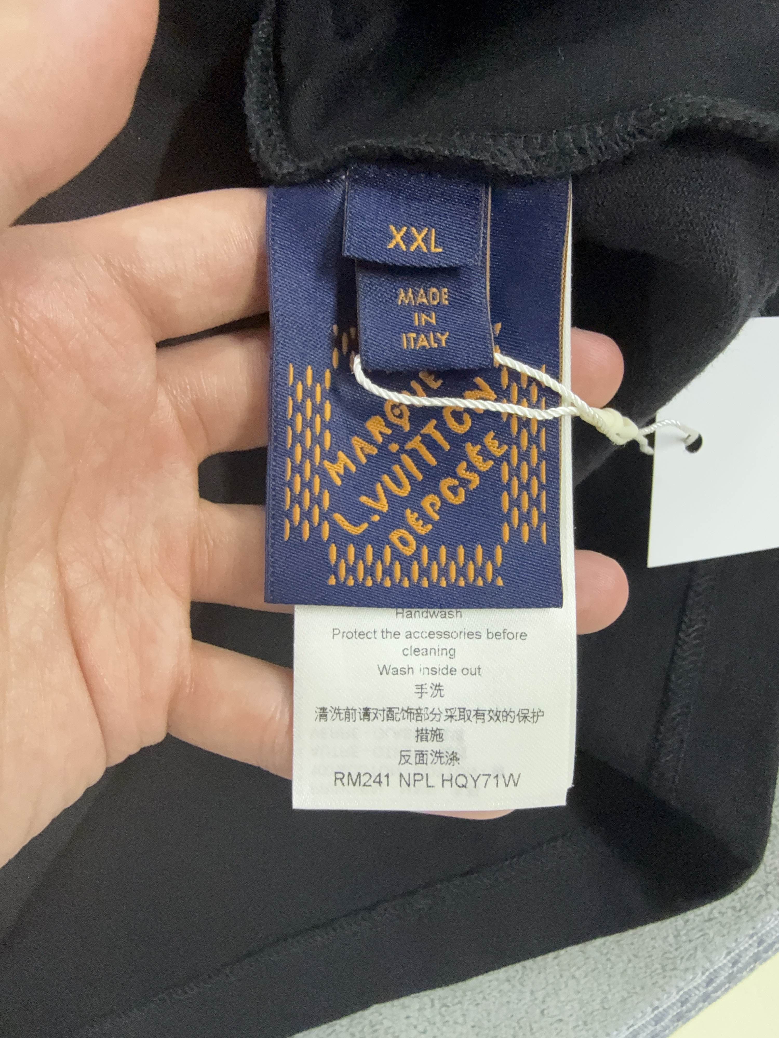 Louis Vuitton Louis Vuitton Embroidered Logo T-Shirt Size XXL Size US XXL / EU 58 / 5 - 4 Thumbnail