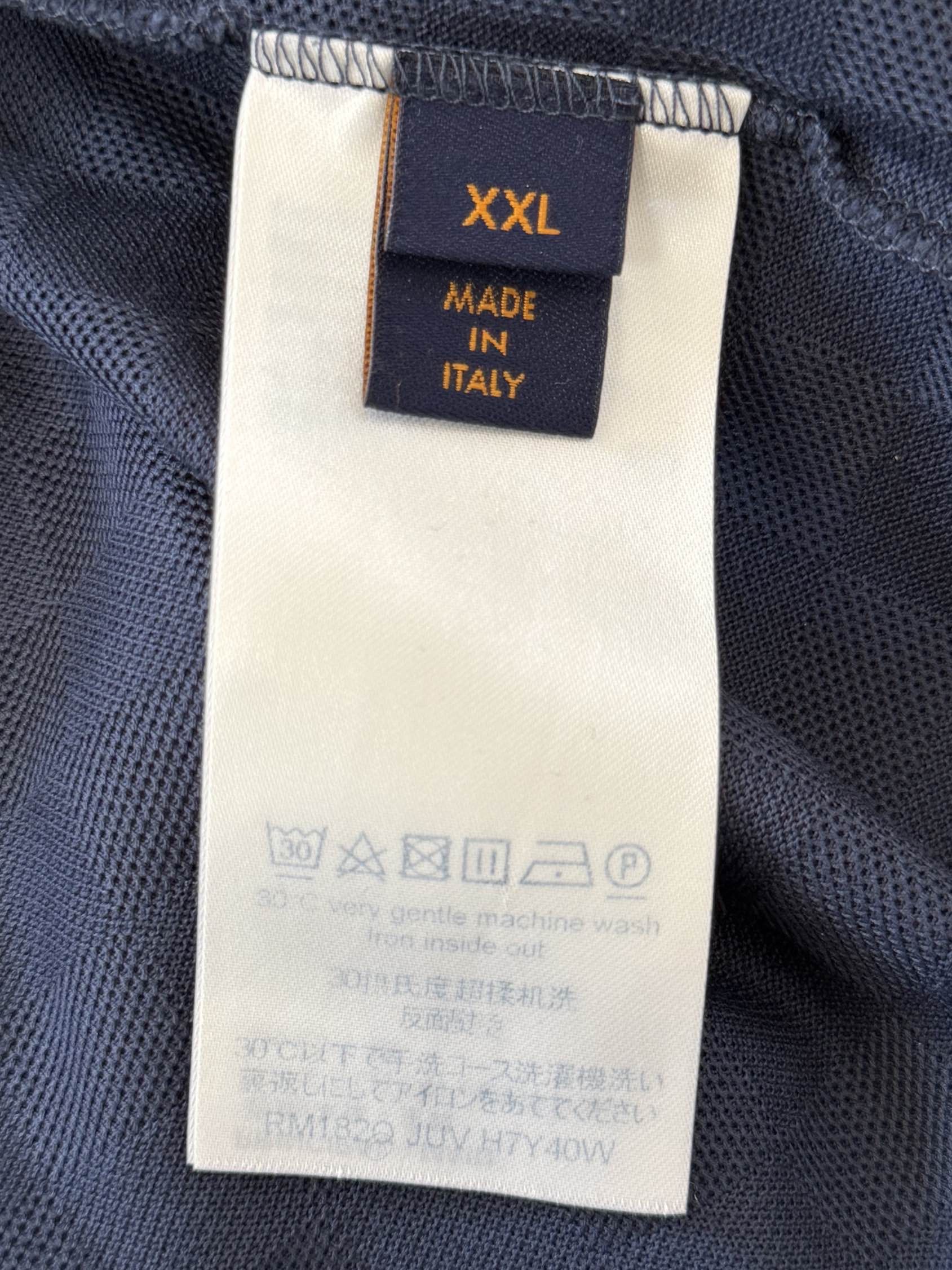Louis Vuitton Louis Vuitton Damier Pattern Polo Shirt Size XXL Size US XXL / EU 58 / 5 - 4 Thumbnail