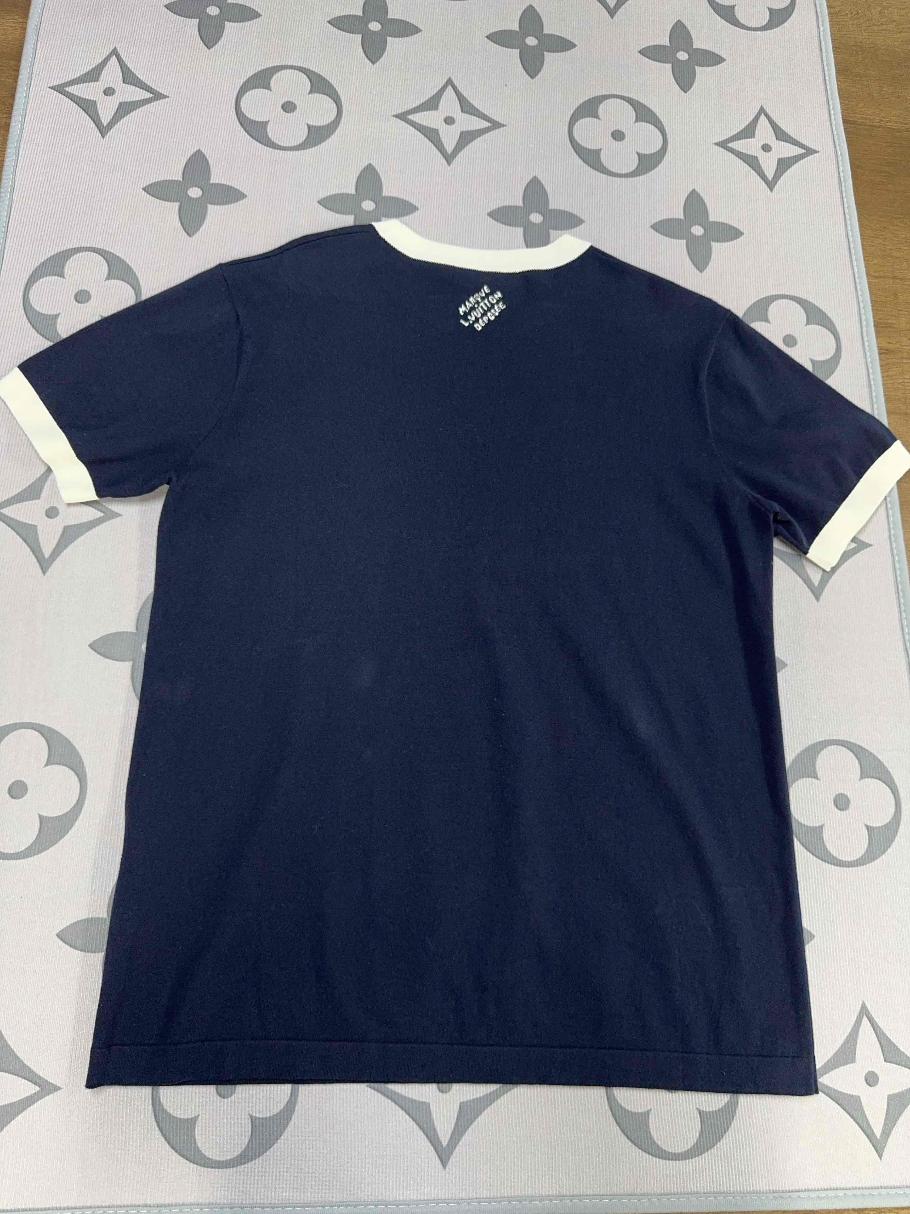 Louis Vuitton Louis Vuitton Floral Embroidered T-Shirt Size M Size US M / EU 48-50 / 2 - 2 Thumbnail