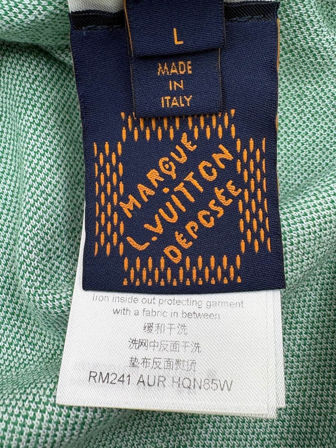 Louis Vuitton Louis Vuitton Damier Checkered T-Shirt Size L Size US L / EU 52-54 / 3 - 4 Thumbnail