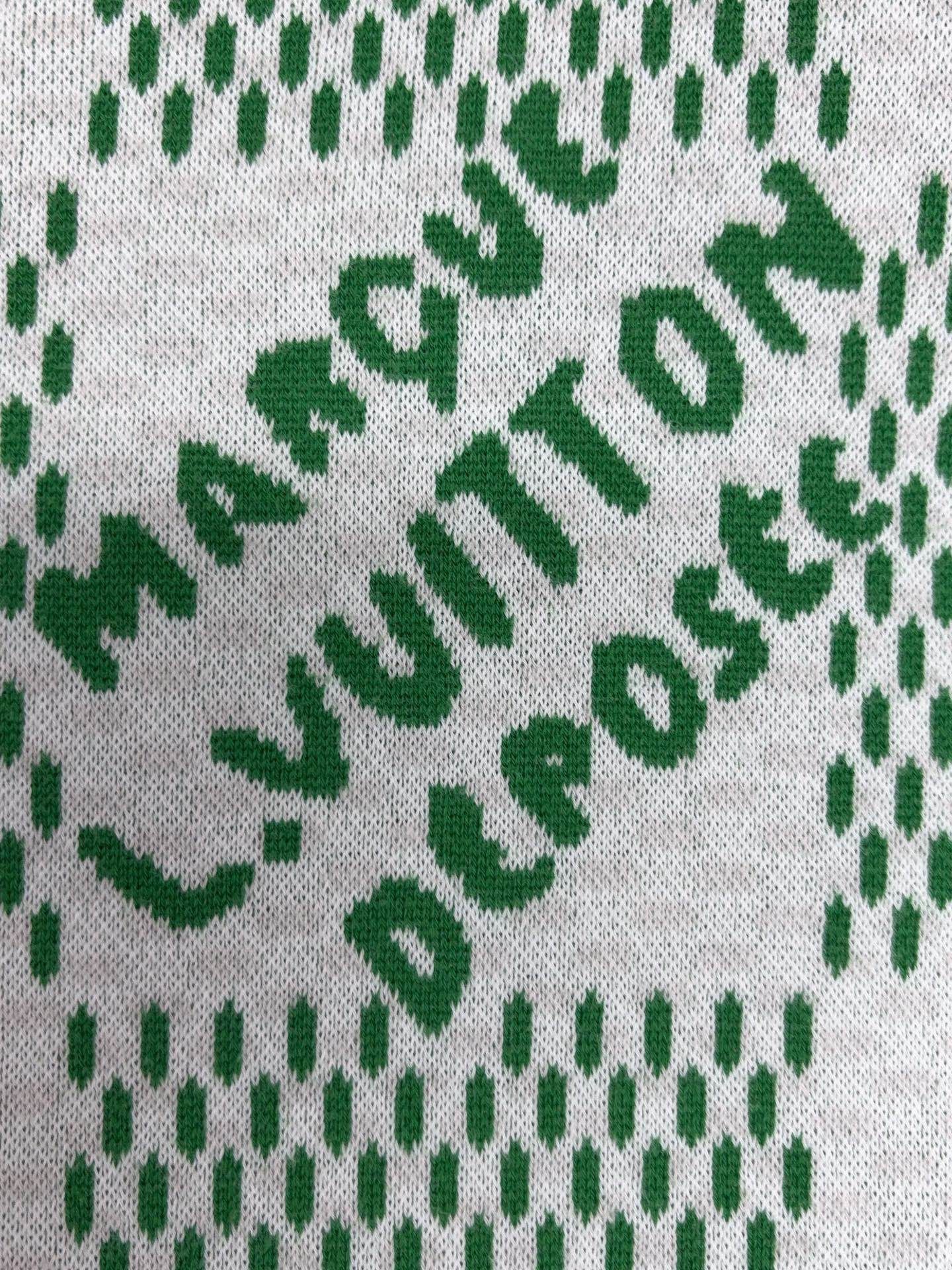 Louis Vuitton Louis Vuitton Green Checkered Logo T-Shirt Size M Size US M / EU 48-50 / 2 - 5 Thumbnail