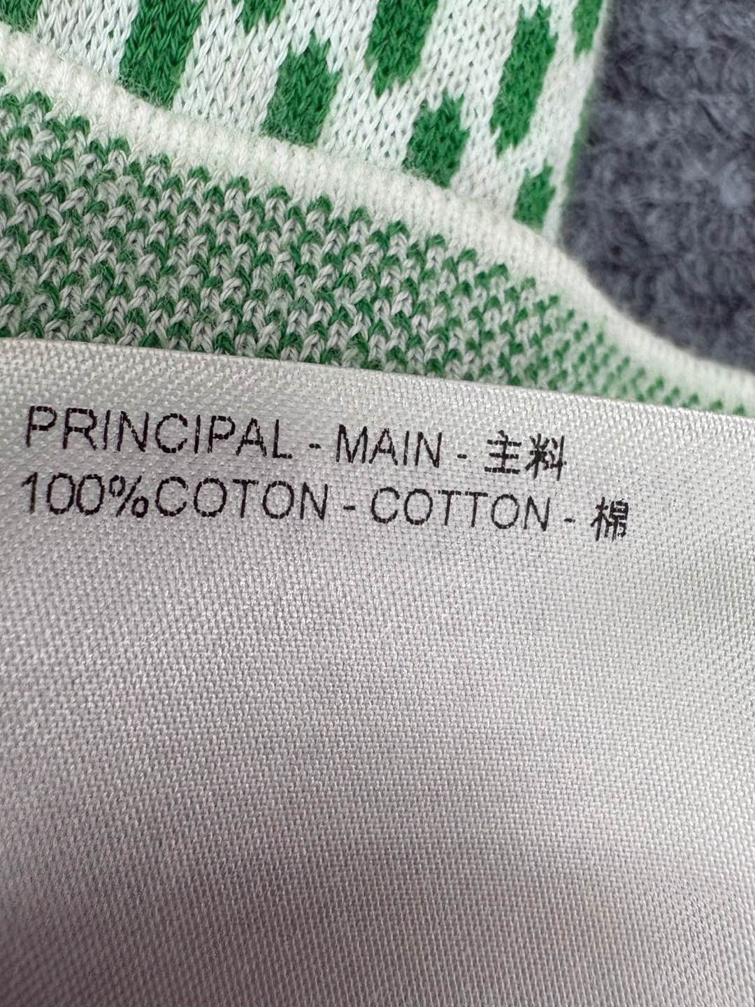 Louis Vuitton Louis Vuitton Green Checkered Logo T-Shirt Size M Size US M / EU 48-50 / 2 - 6 Thumbnail