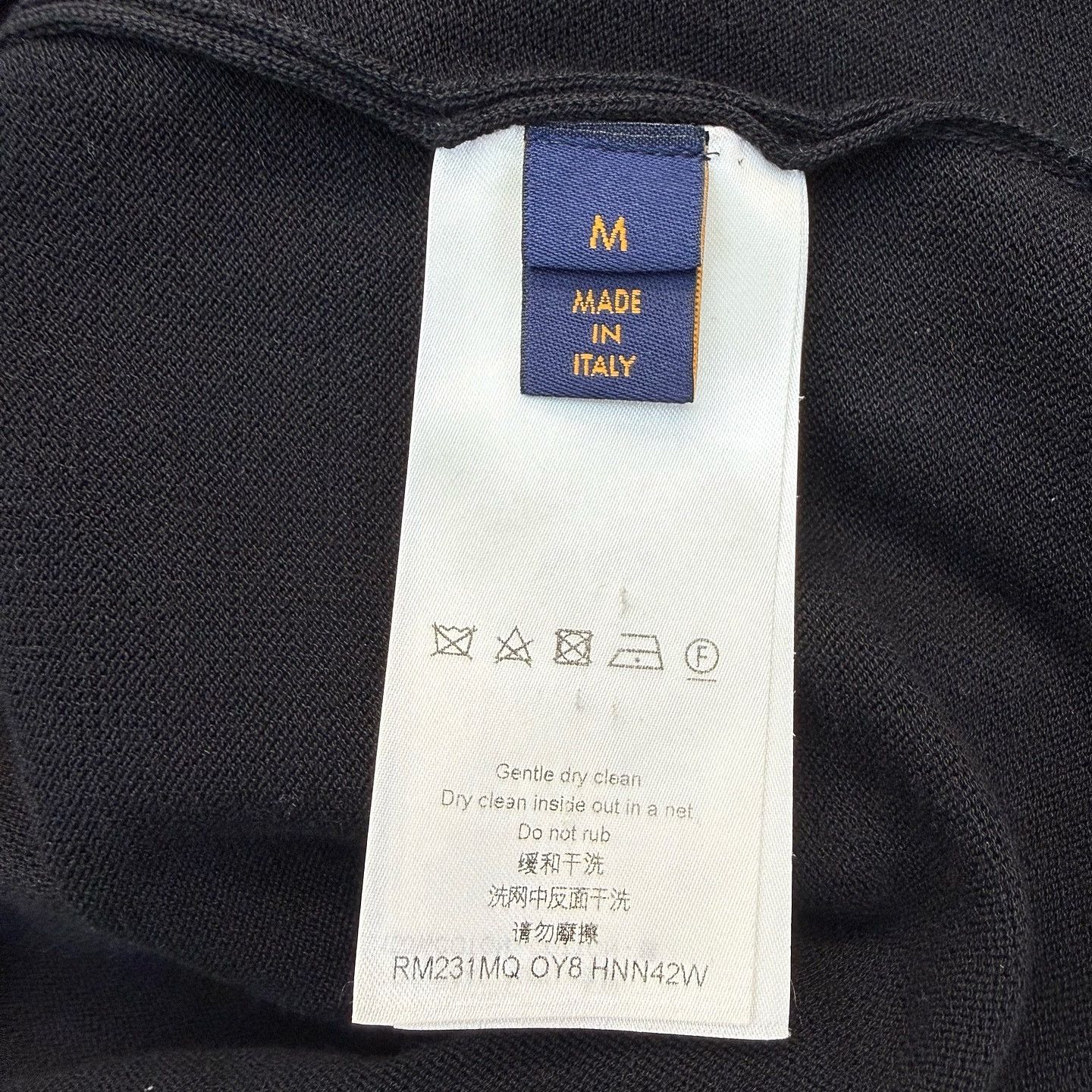 Louis Vuitton Louis Vuitton Embroidered Logo T-Shirt Size M Size US M / EU 48-50 / 2 - 4 Thumbnail