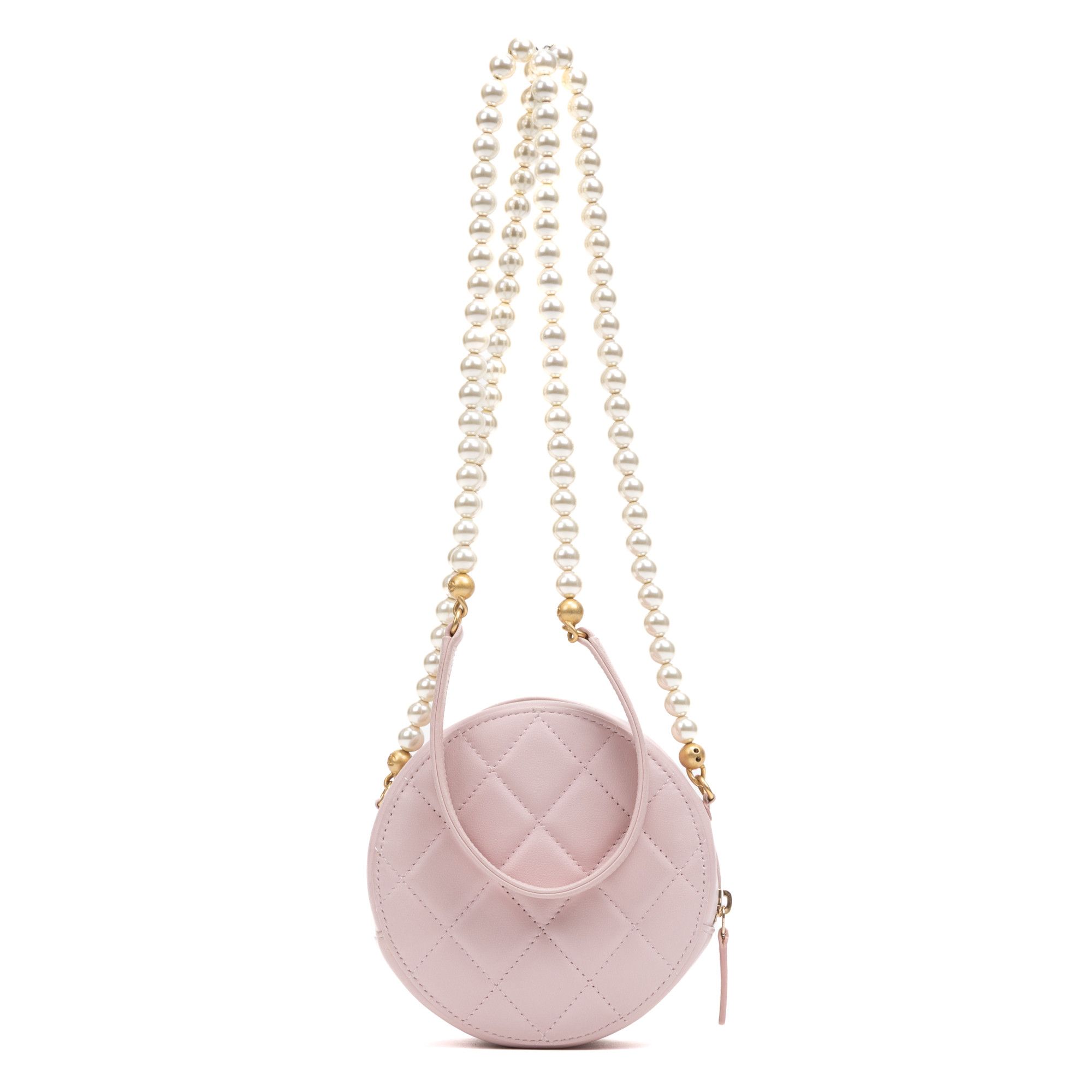 Chanel Ltd. About Pearls Round Chain Clutch Crossbody Mini Size ONE SIZE - 5 Thumbnail
