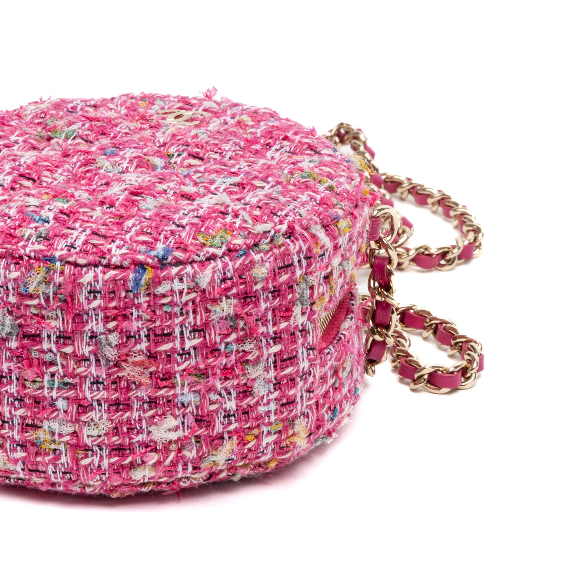 Chanel Round Chain Clutch Crossbody Mini Size ONE SIZE - 8 Thumbnail