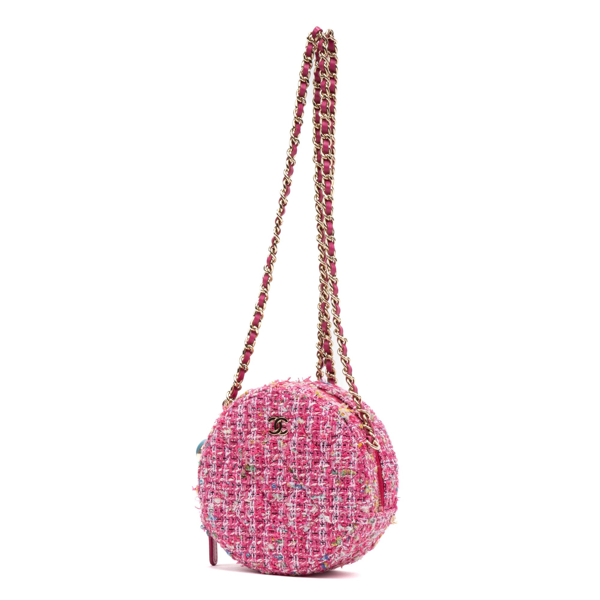 Chanel Round Chain Clutch Crossbody Mini Size ONE SIZE - 2 Thumbnail