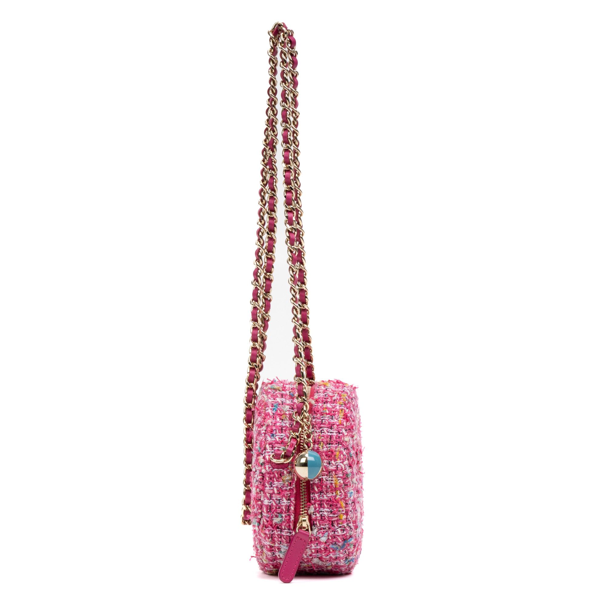 Chanel Round Chain Clutch Crossbody Mini Size ONE SIZE - 3 Thumbnail