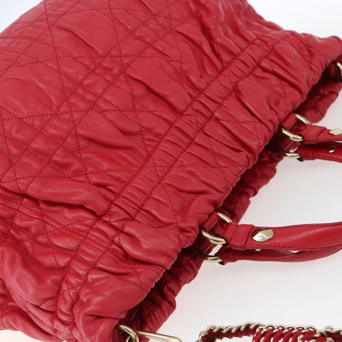 Dior Christian Dior Delices Tote Cannage Quilt Leather Size ONE SIZE - 17 Thumbnail
