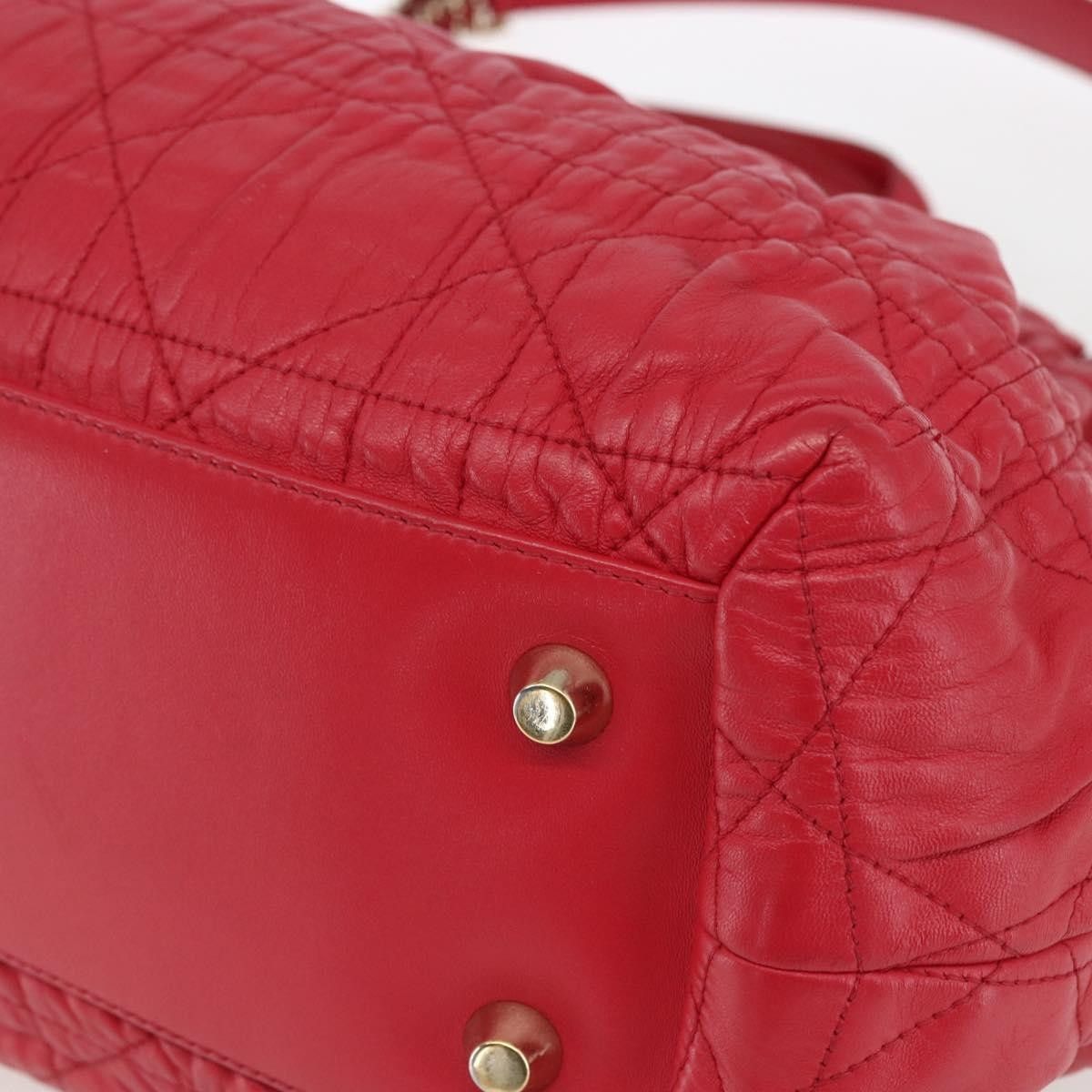 Dior Christian Dior Delices Tote Cannage Quilt Leather Size ONE SIZE - 10 Thumbnail