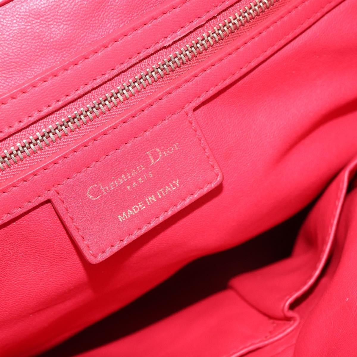 Dior Christian Dior Delices Tote Cannage Quilt Leather Size ONE SIZE - 6 Thumbnail