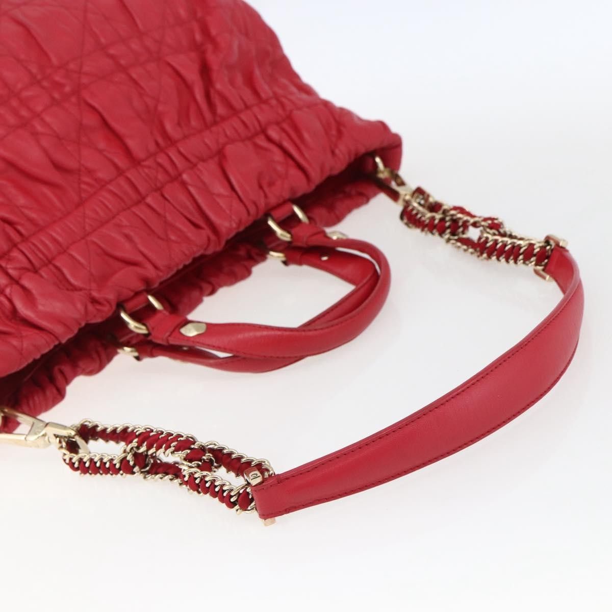 Dior Christian Dior Delices Tote Cannage Quilt Leather Size ONE SIZE - 14 Thumbnail