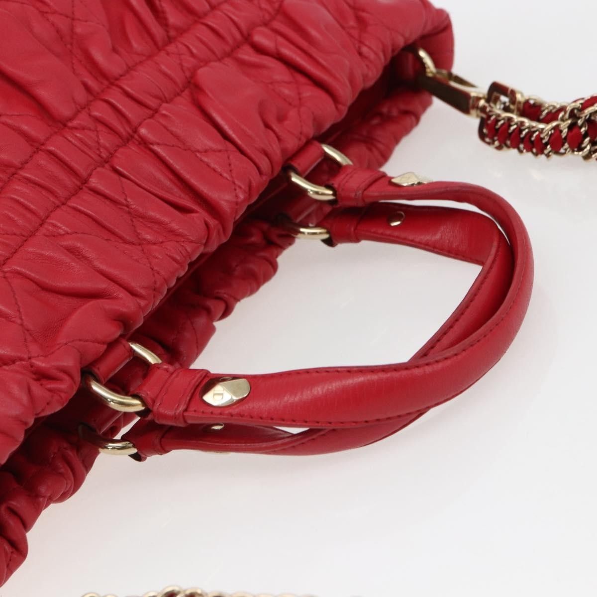 Dior Christian Dior Delices Tote Cannage Quilt Leather Size ONE SIZE - 8 Thumbnail