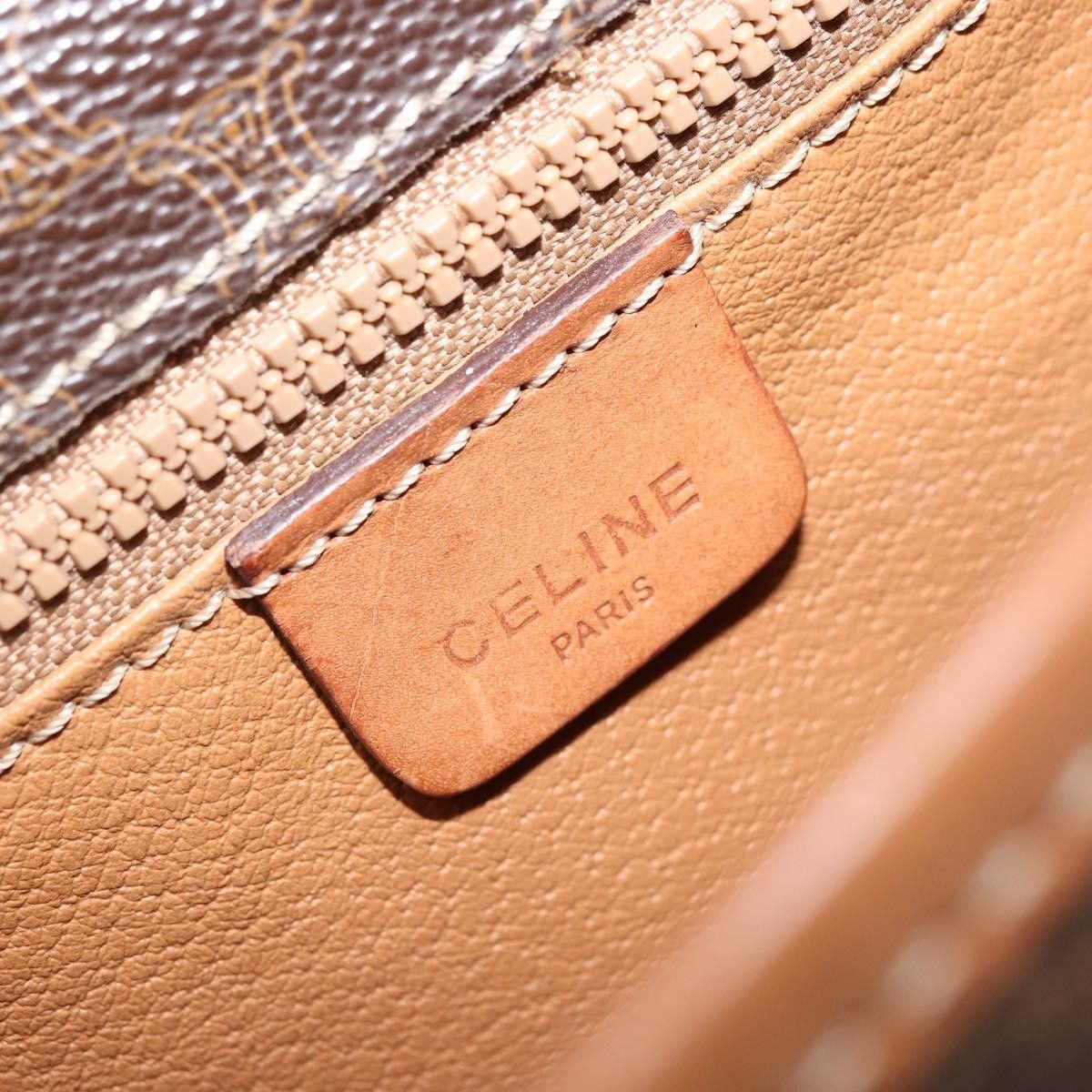 Celine Celine Vintage Macadam Canvas and Leather Size ONE SIZE - 6 Thumbnail