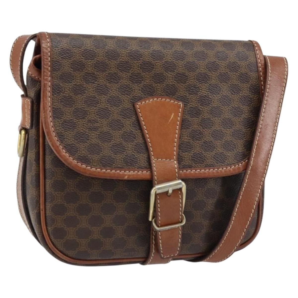 Celine Celine Vintage Macadam Canvas and Leather Size ONE SIZE - 17 Thumbnail